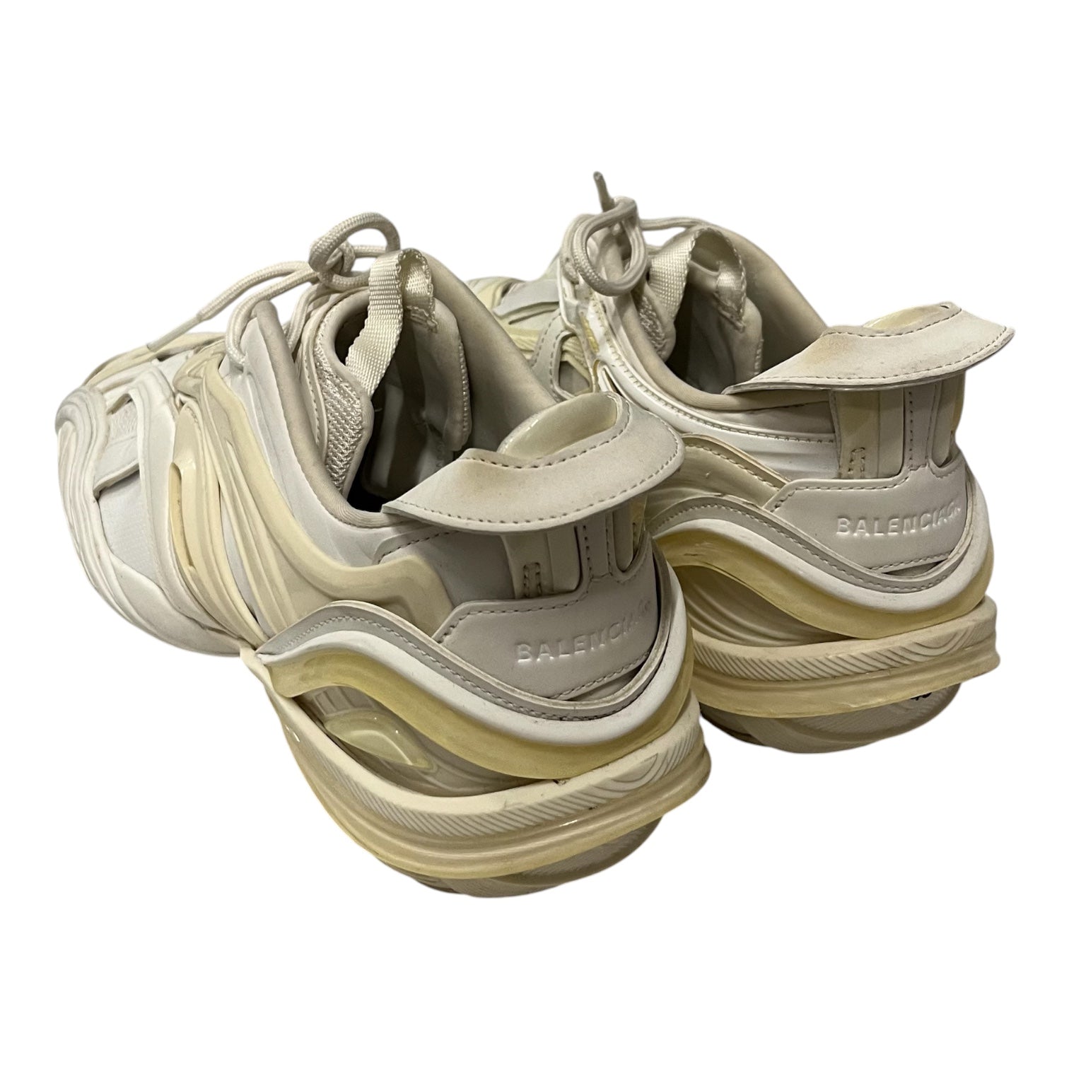 BALENCIAGA/Low-Sneakers/EU 43/Leather/WHT/TYREX CREAM view 2