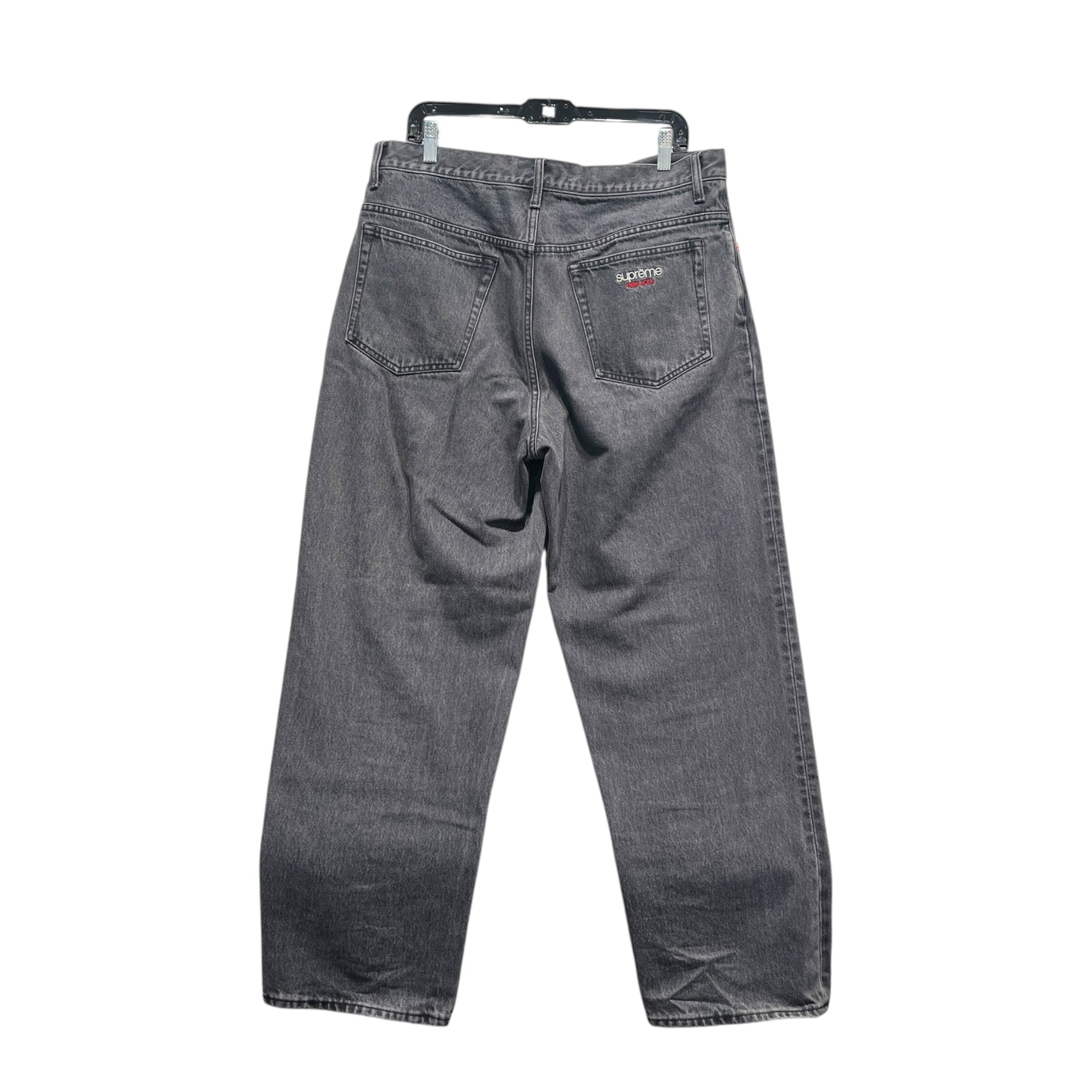 Supreme/Pants/32/Denim/BLK/Button Fly/BAGGY view 2