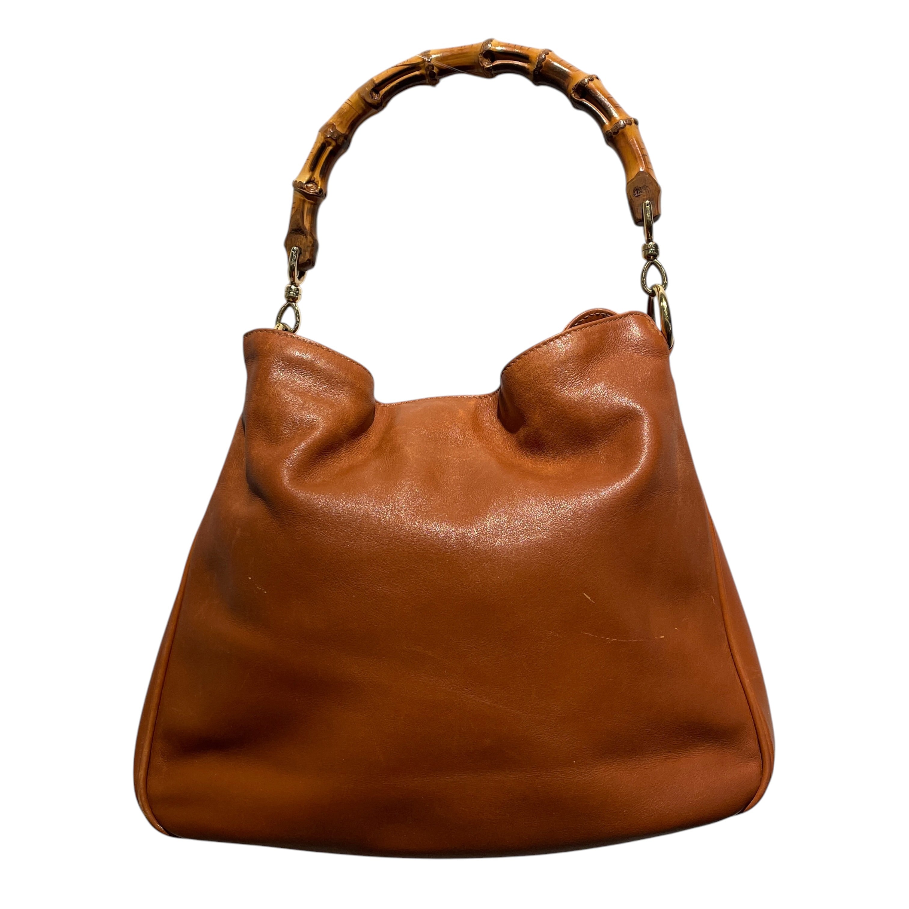 GUCCI/Hand Bag/Leather/CML/BAMBOO DIANA view 1