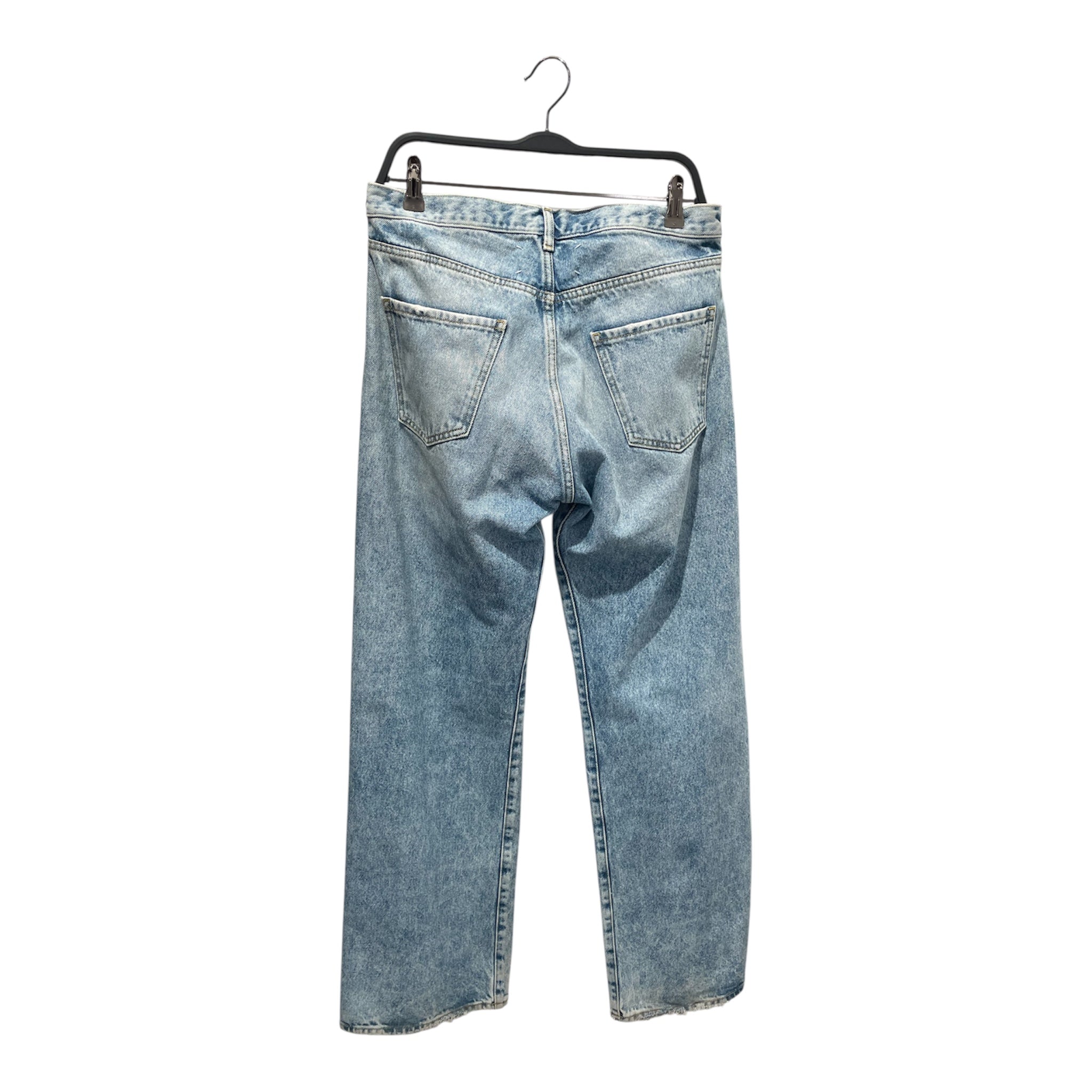 Maison Margiela/Straight Pants/42/Denim/IDG/Button Fly/front pocket exposed view 2