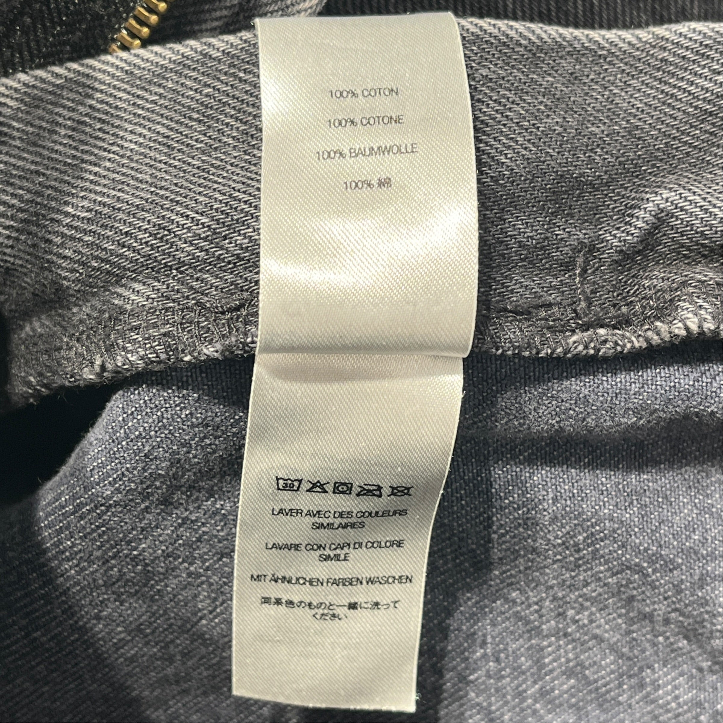 Supreme/Pants/32/Denim/BLK/Button Fly/BAGGY view 5