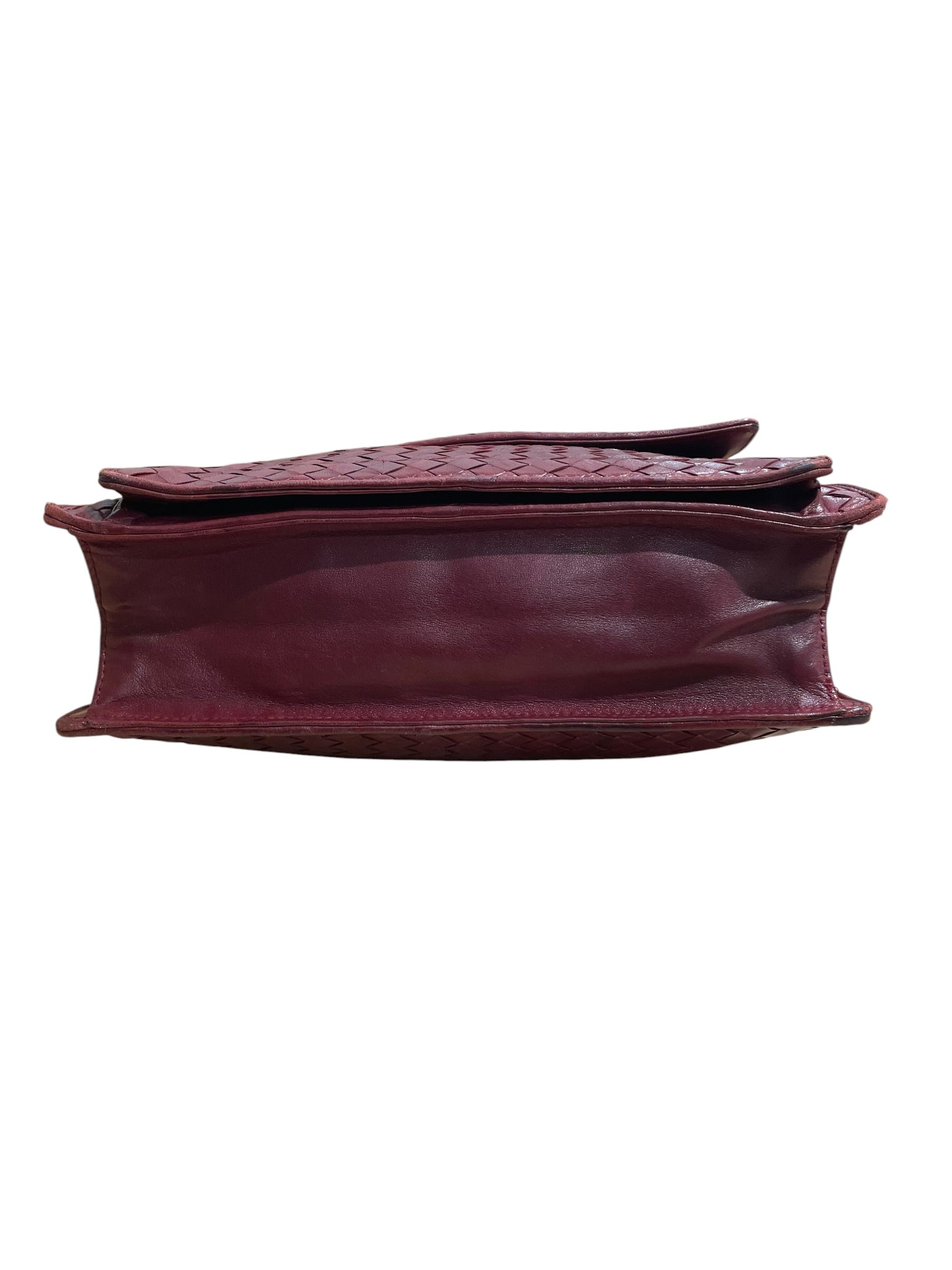 BOTTEGA VENETA/Tote Bag/Leather/BRD/single flap tied strap view 3