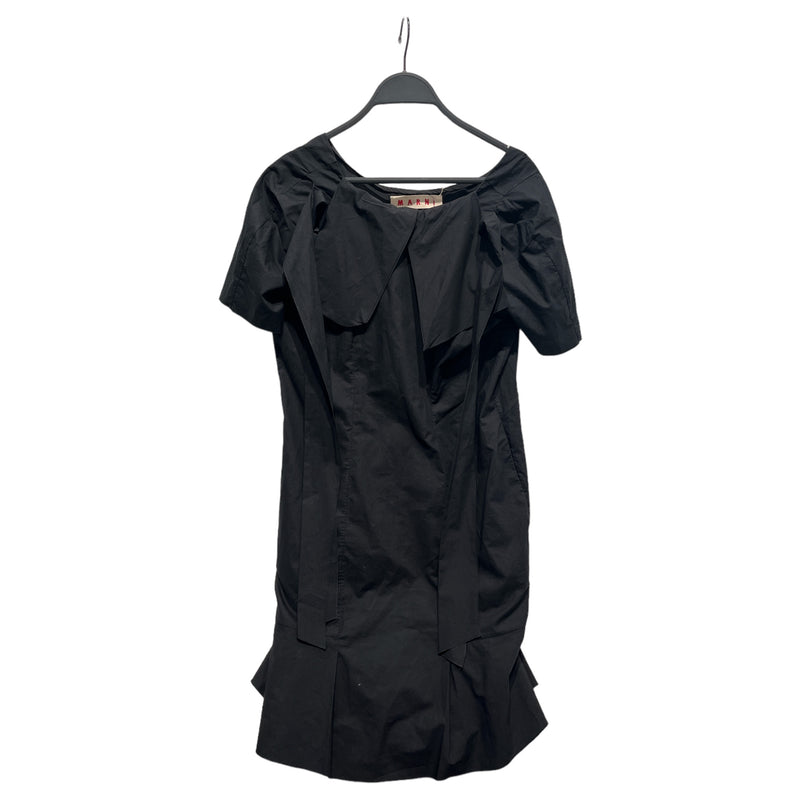 MARNI/SS Dress/L/Nylon/BLK/