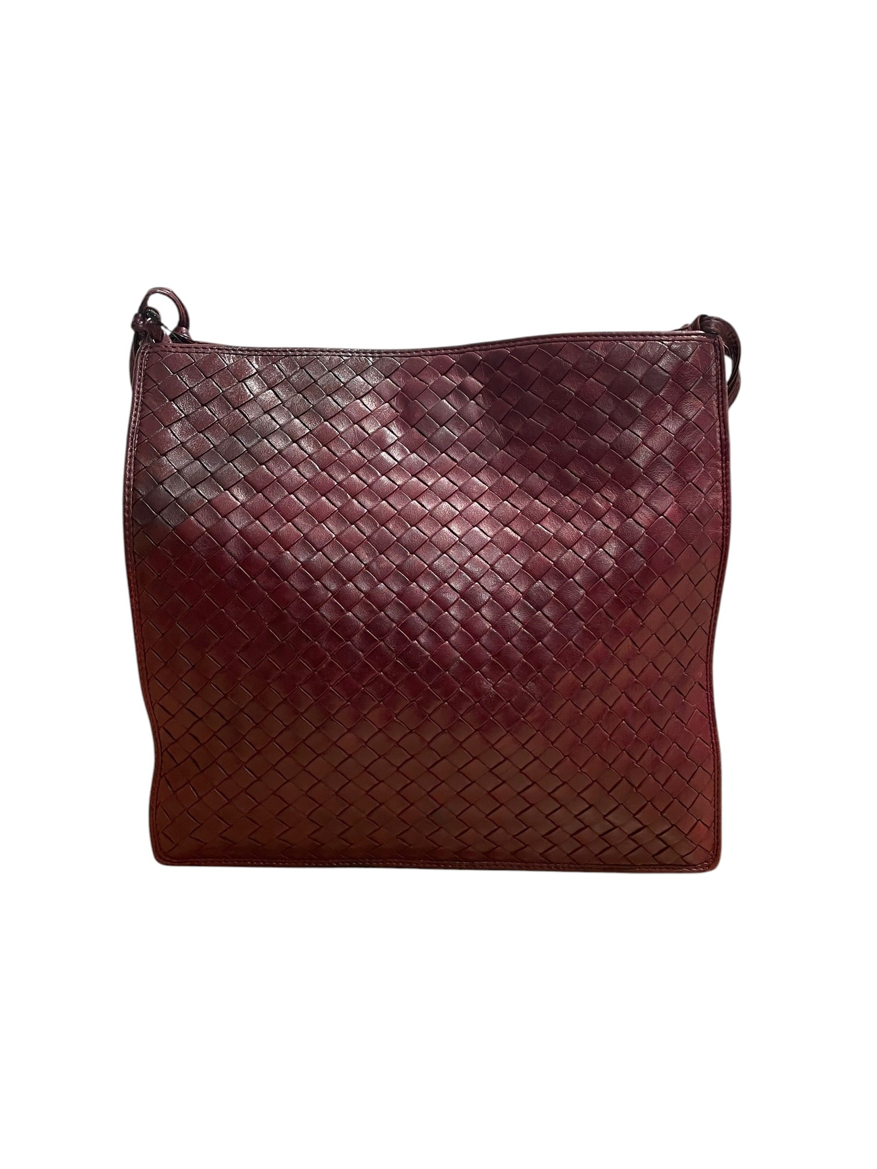 BOTTEGA VENETA/Tote Bag/Leather/BRD/single flap tied strap view 2