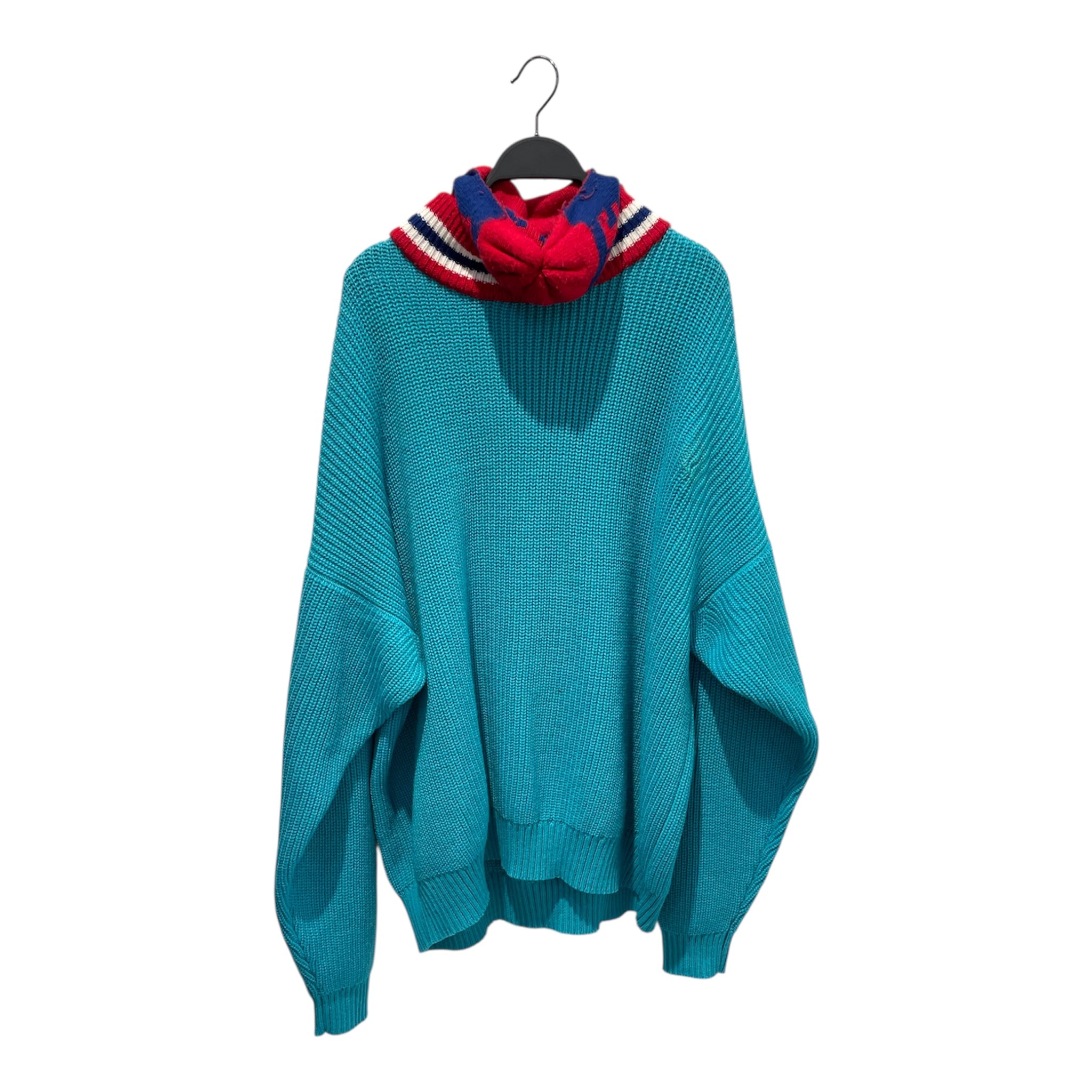 doublet/Heavy Sweater/M/Wool/BLU/beanie sweater view 1