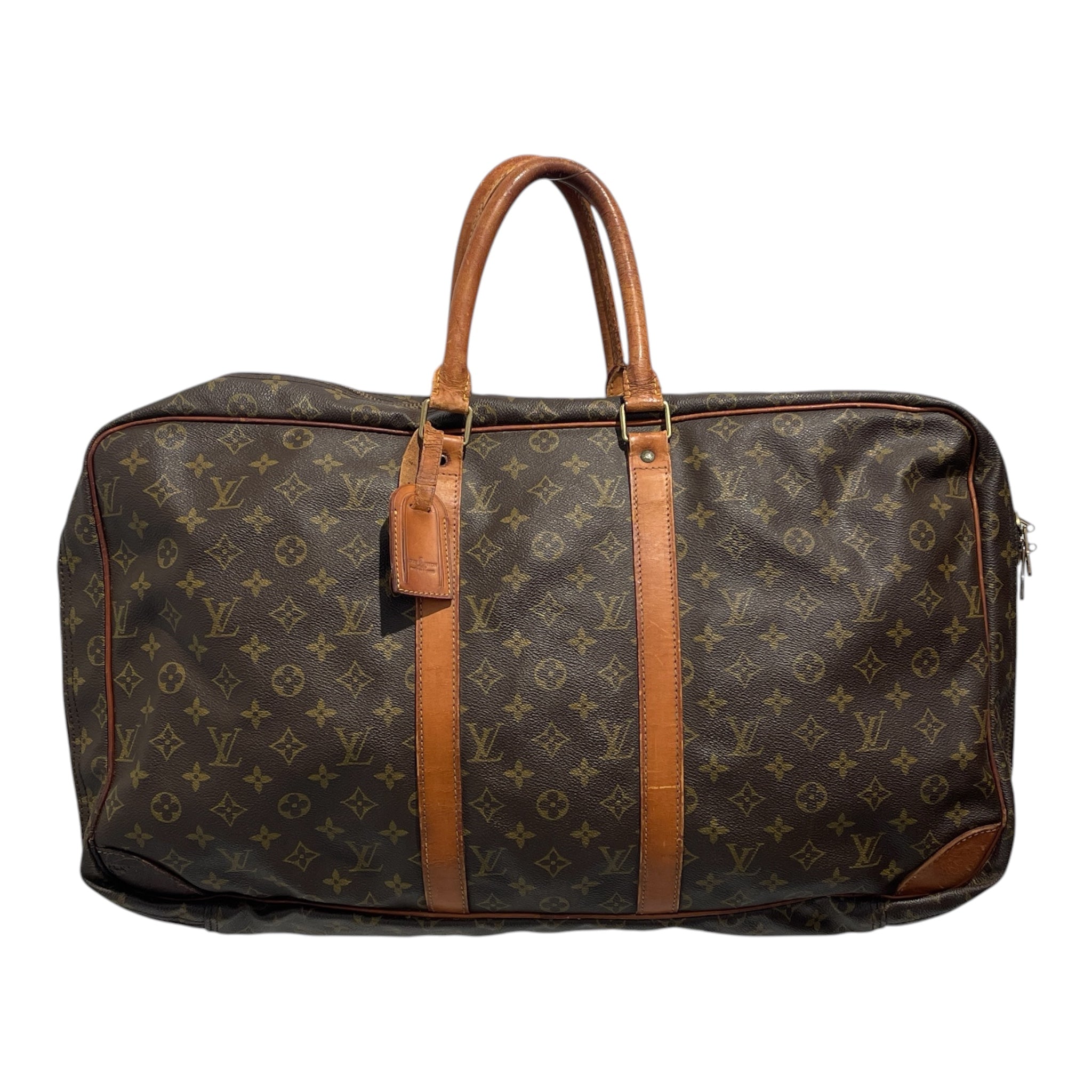 LOUIS VUITTON/Luggage/Monogram/Cotton/BRW/Sirius Travel Bag view 1