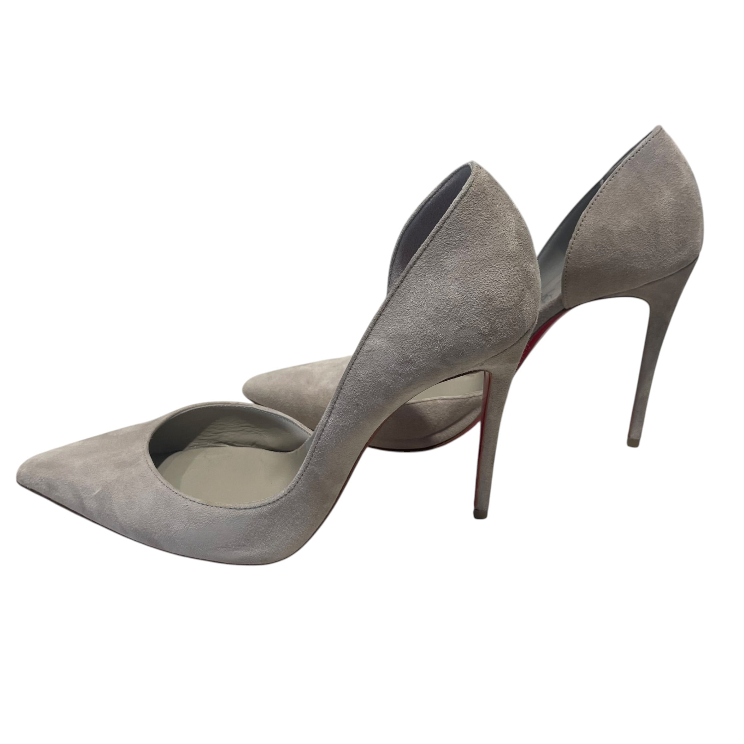 Christian Louboutin/Heels/EU 36.5/Suede/GRY/iriza 100 view 4