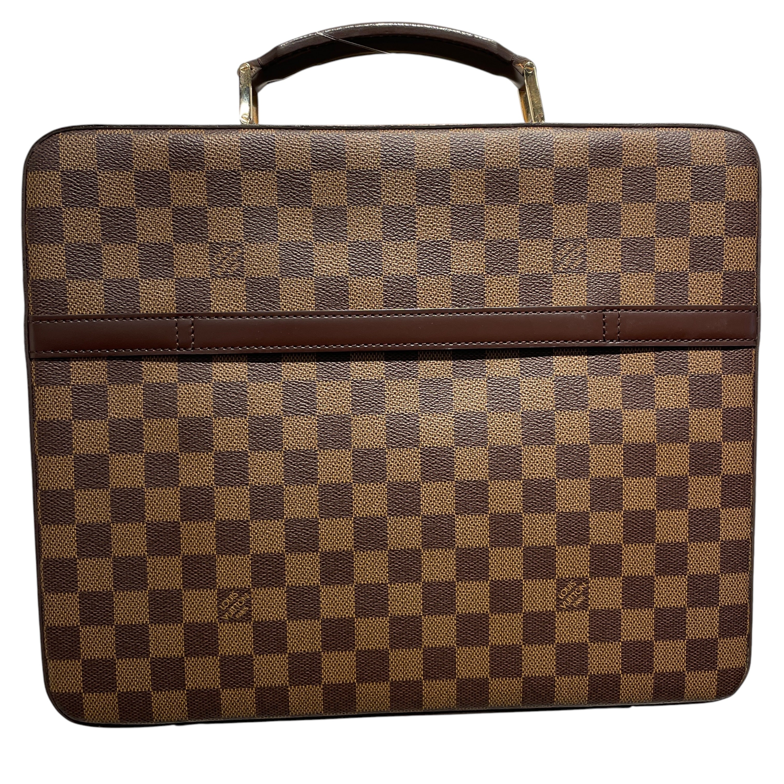 LOUIS VUITTON/Briefcase/All Over Print/Leather/BRW/SABANA ORDINATEUR view 2