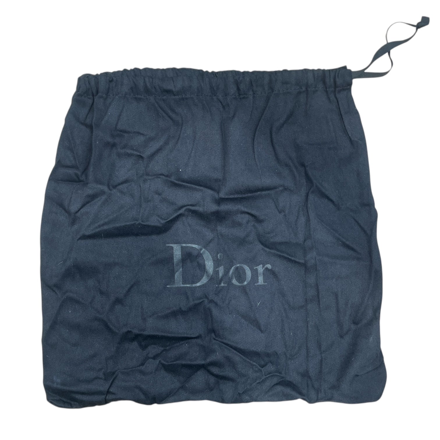 Christian Dior/Cross Body Bag/Leather/BLK/Leather Saddle Bag view 7
