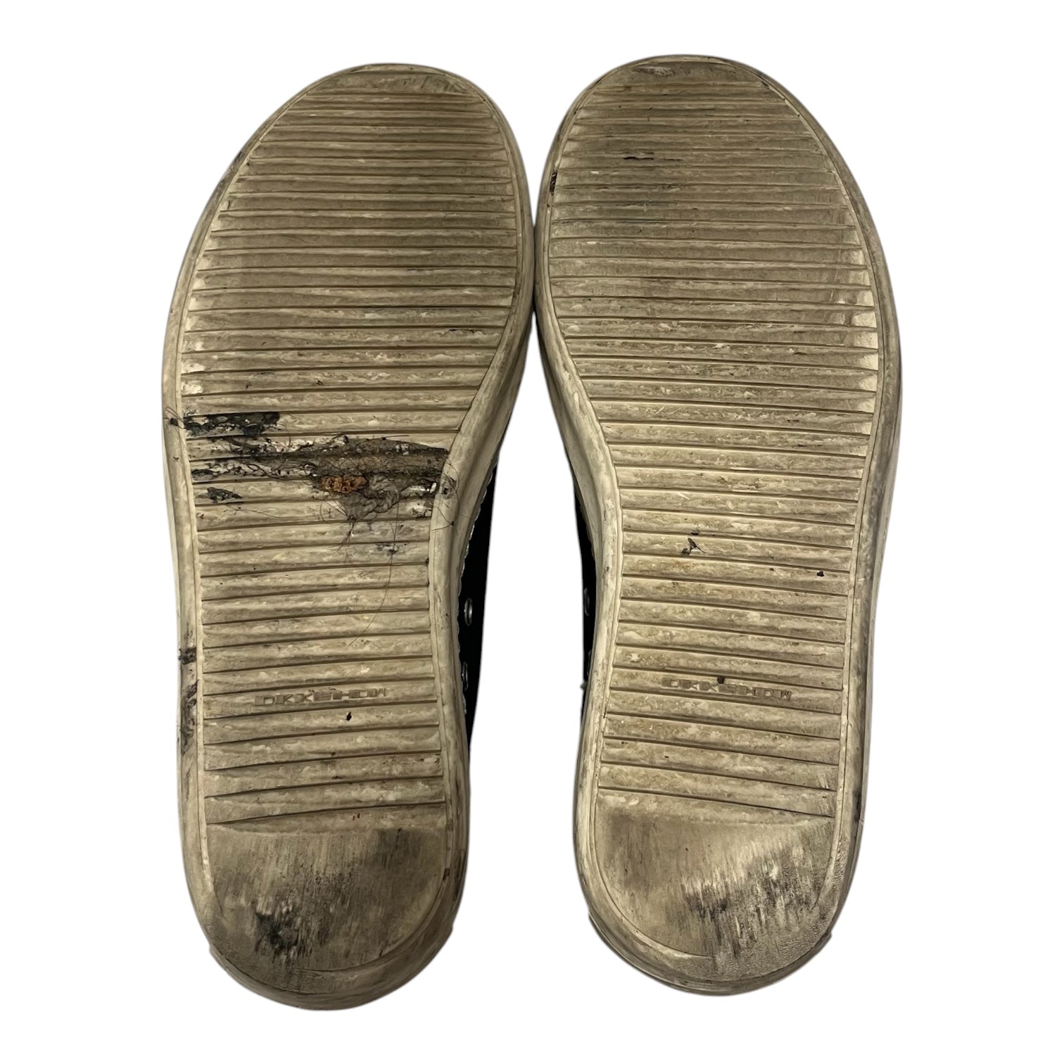 Rick Owens/Low-Sneakers/EU 43/Cotton/BLK/back leather patch view 3