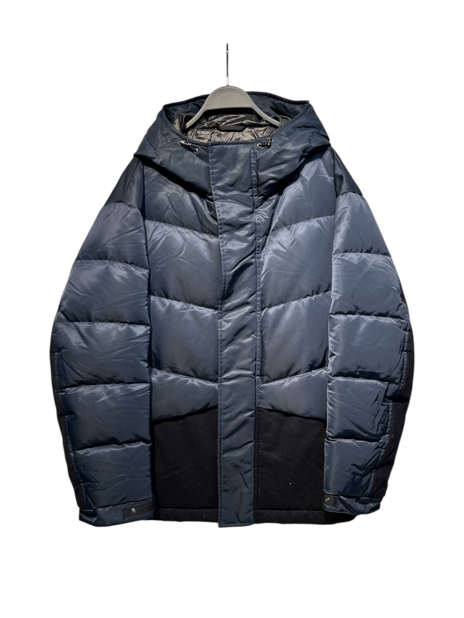 UNIQLO+J/Puffer Jkt/L/Nylon/NVY/ view 1