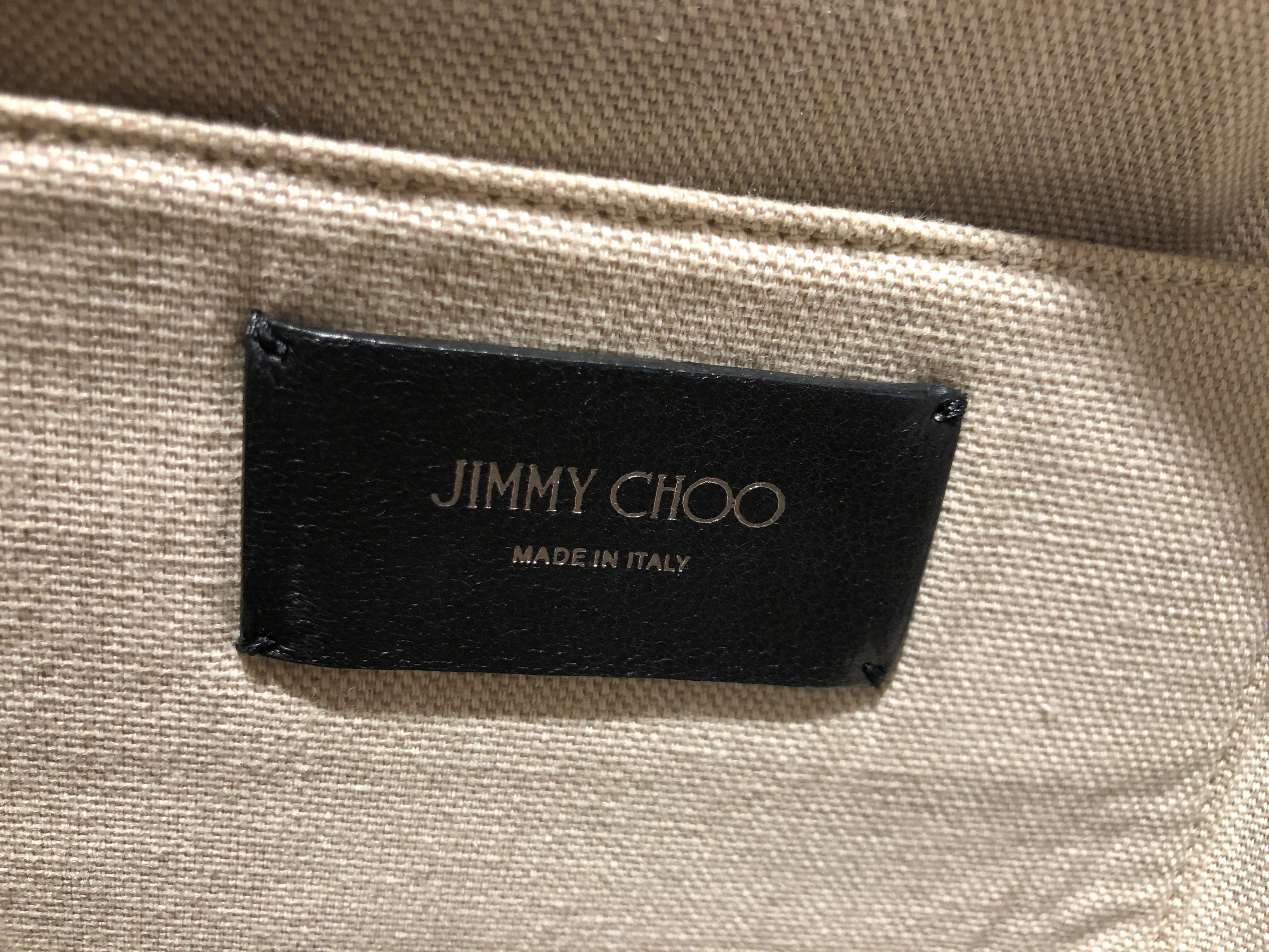 JIMMY CHOO/Basket Bag/Leather/BLK/ view 6