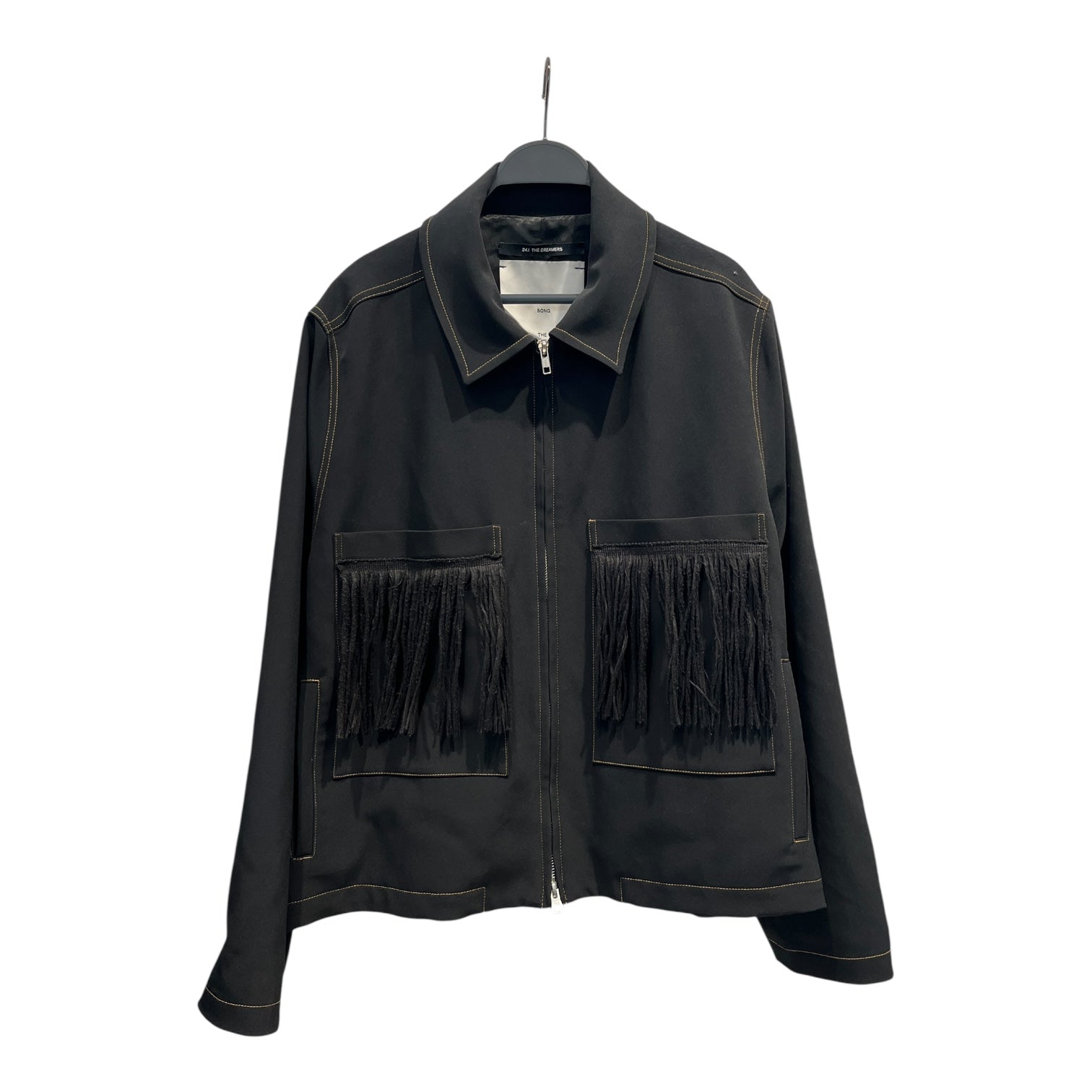 SONG FOR THE MUTE/Jacket/M/BLK/CROP PATCH POCKET JACKET view 1