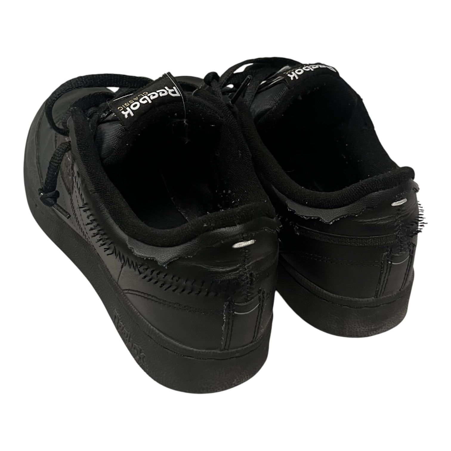 Reebok/PROJECT 0 CC MO MAISON MARGIELA/Low-Sneakers/US 8/Leather/BLK/GW5012 view 2