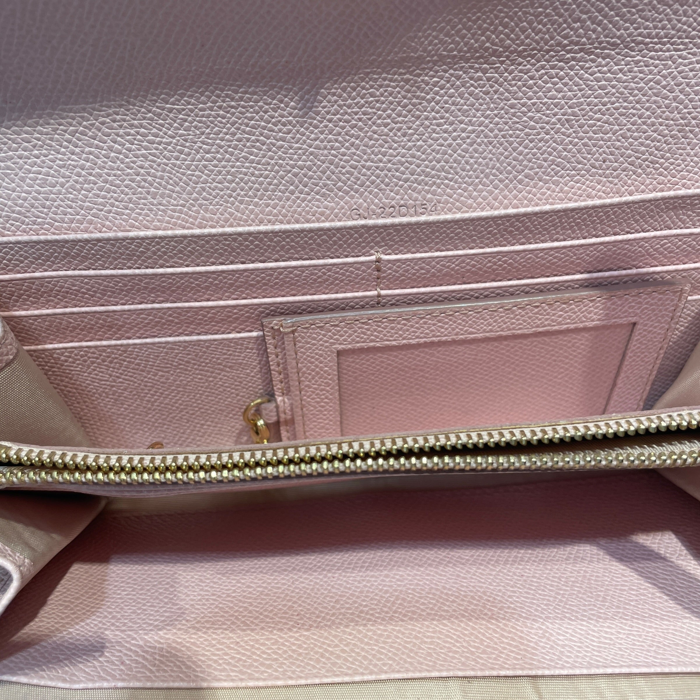 Salvatore Ferragamo/Long Wallet/Leather/PNK/L's/Embossed Bow Wallet view 3