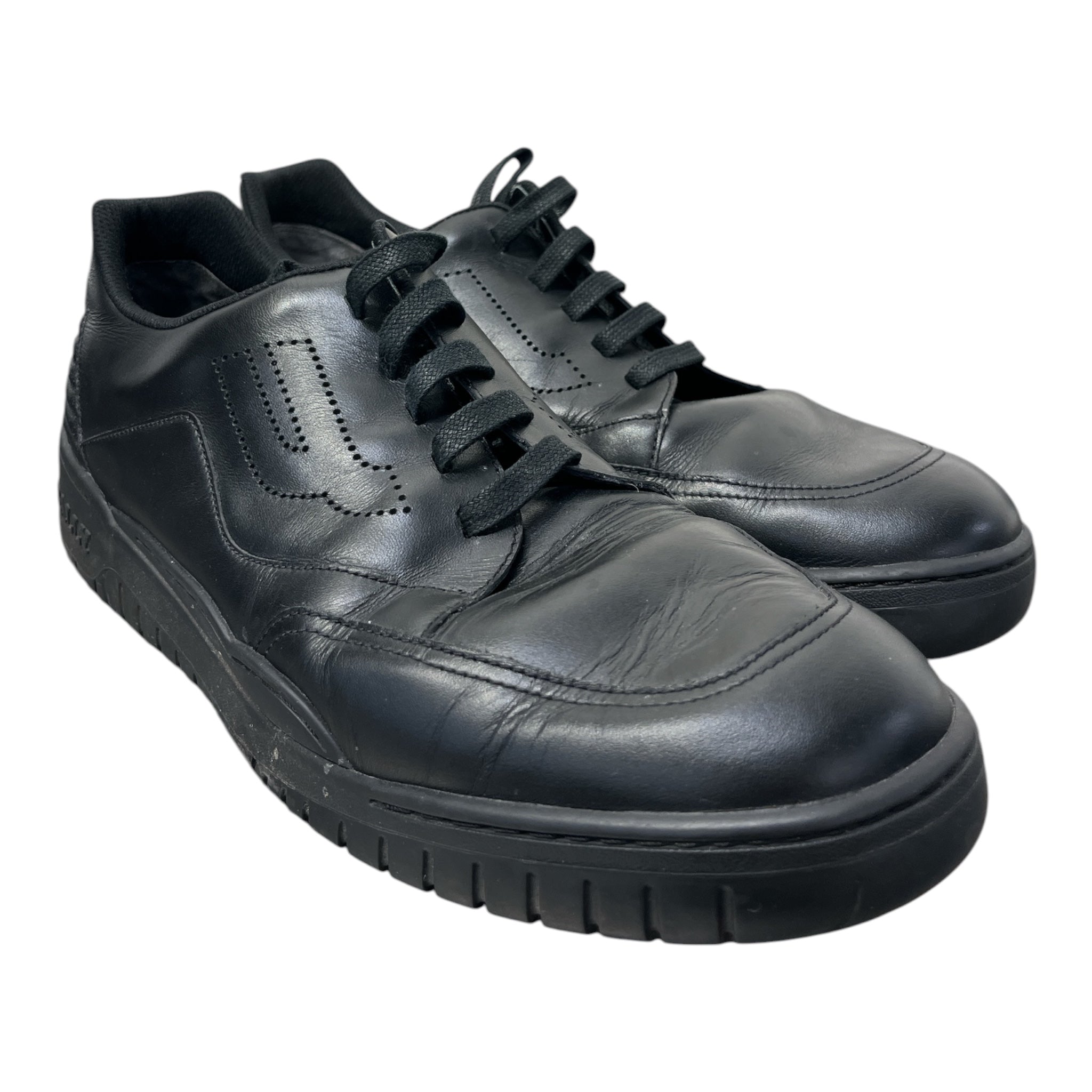 BALLY/Low-Sneakers/US 12/Leather/BLK/JURY/020 view 1