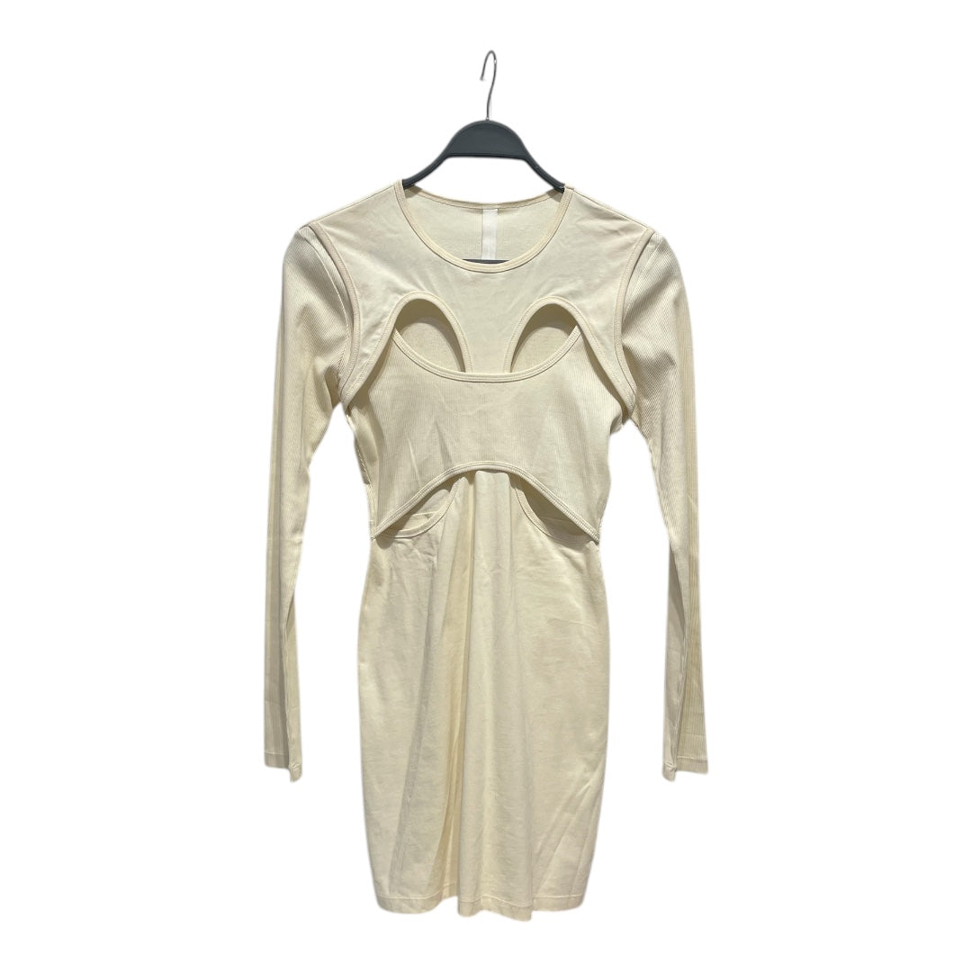DION LEE/LS Dress/4/Cotton/IVR/OVERLAY view 1