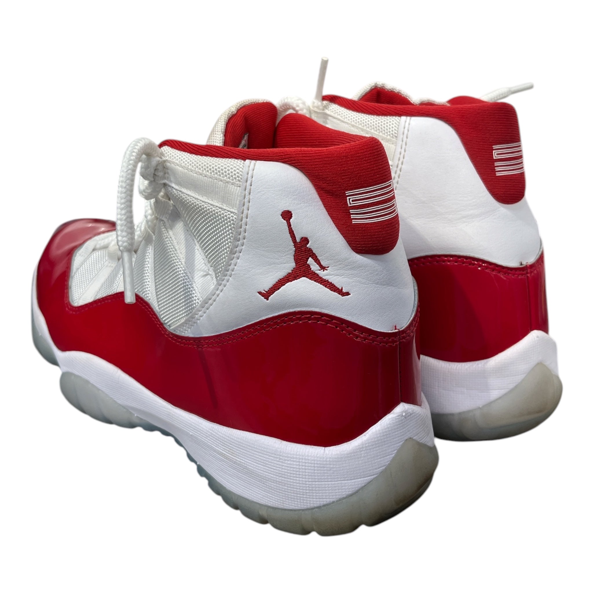 NIKE/Hi-Sneakers/US 11.5/Leather/RED/JORDAN 11 RETRO CHERRY view 2