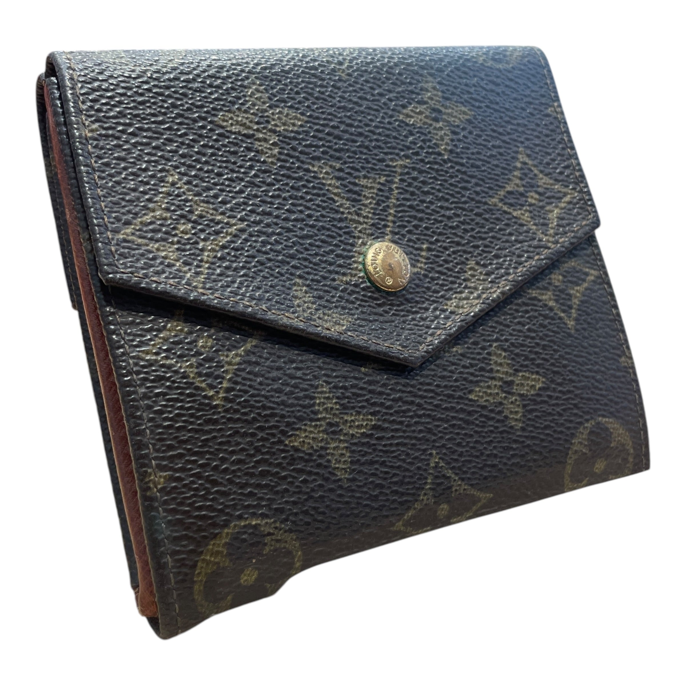 LOUIS VUITTON/Wallet/Monogram/Leather/BRW/L's/Porte Elise Wallet view 1