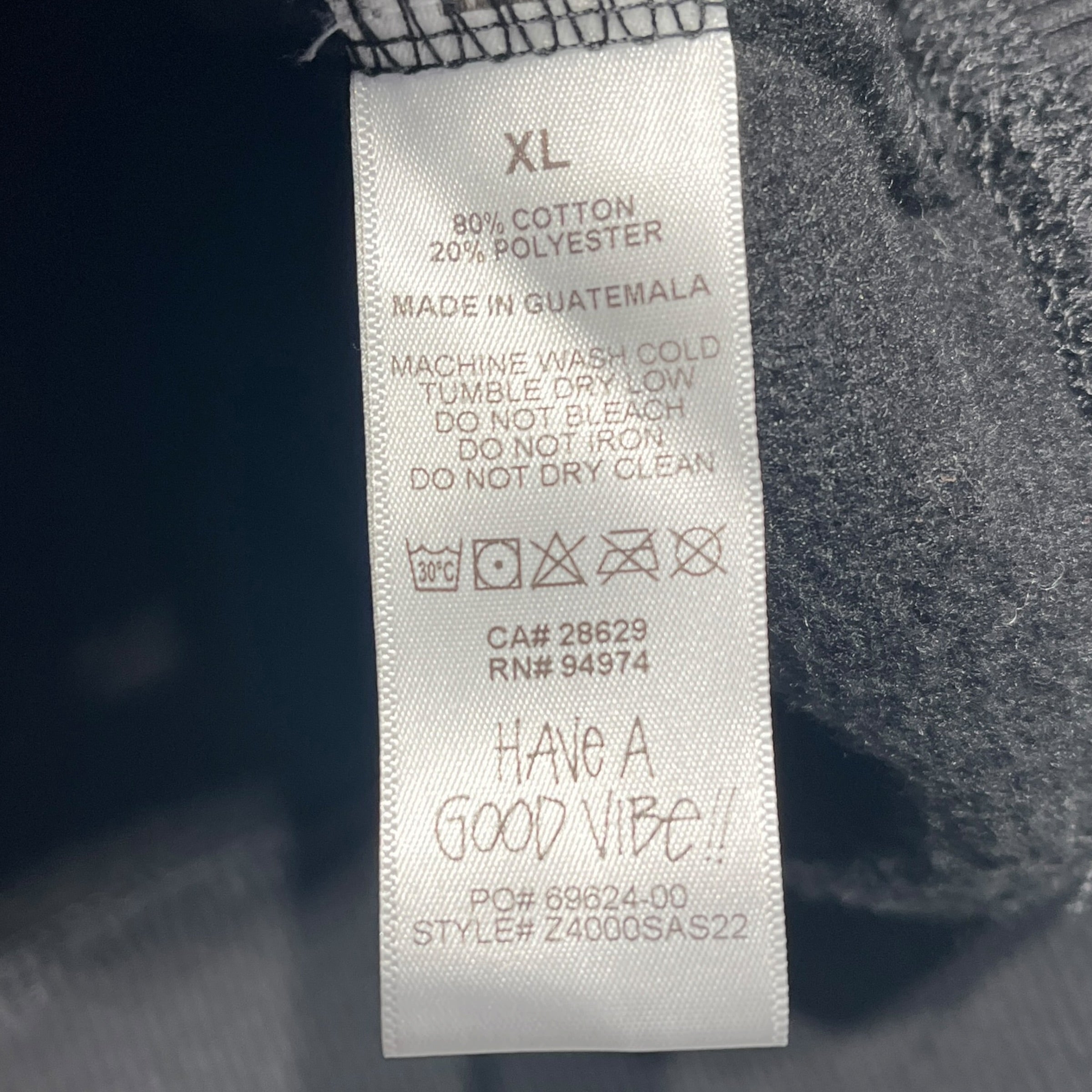 STUSSY/Hoodie/XL/Cotton/BLK/Pullover/GUAM view 4