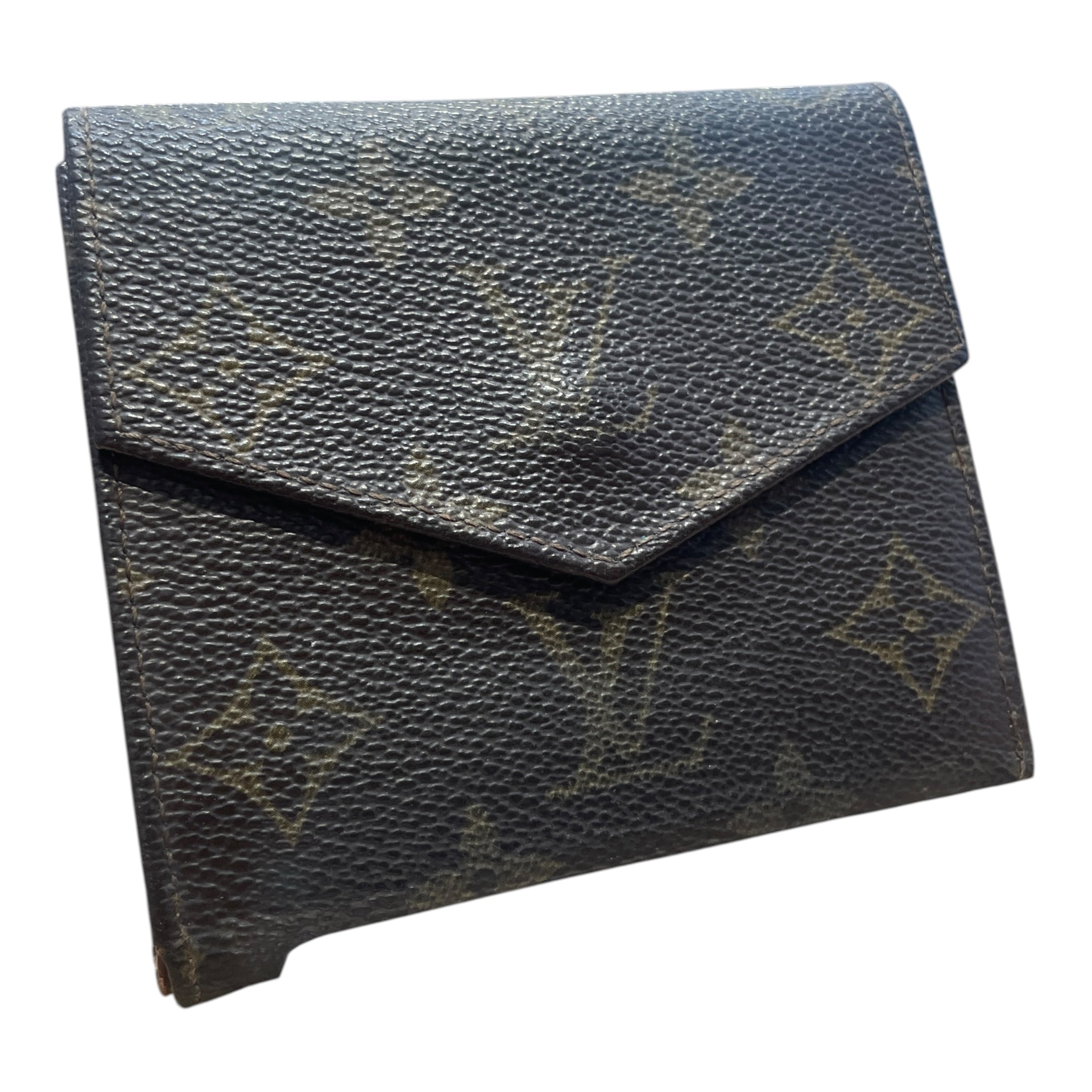 LOUIS VUITTON/Wallet/Monogram/Leather/BRW/L's/Porte Elise Wallet view 2