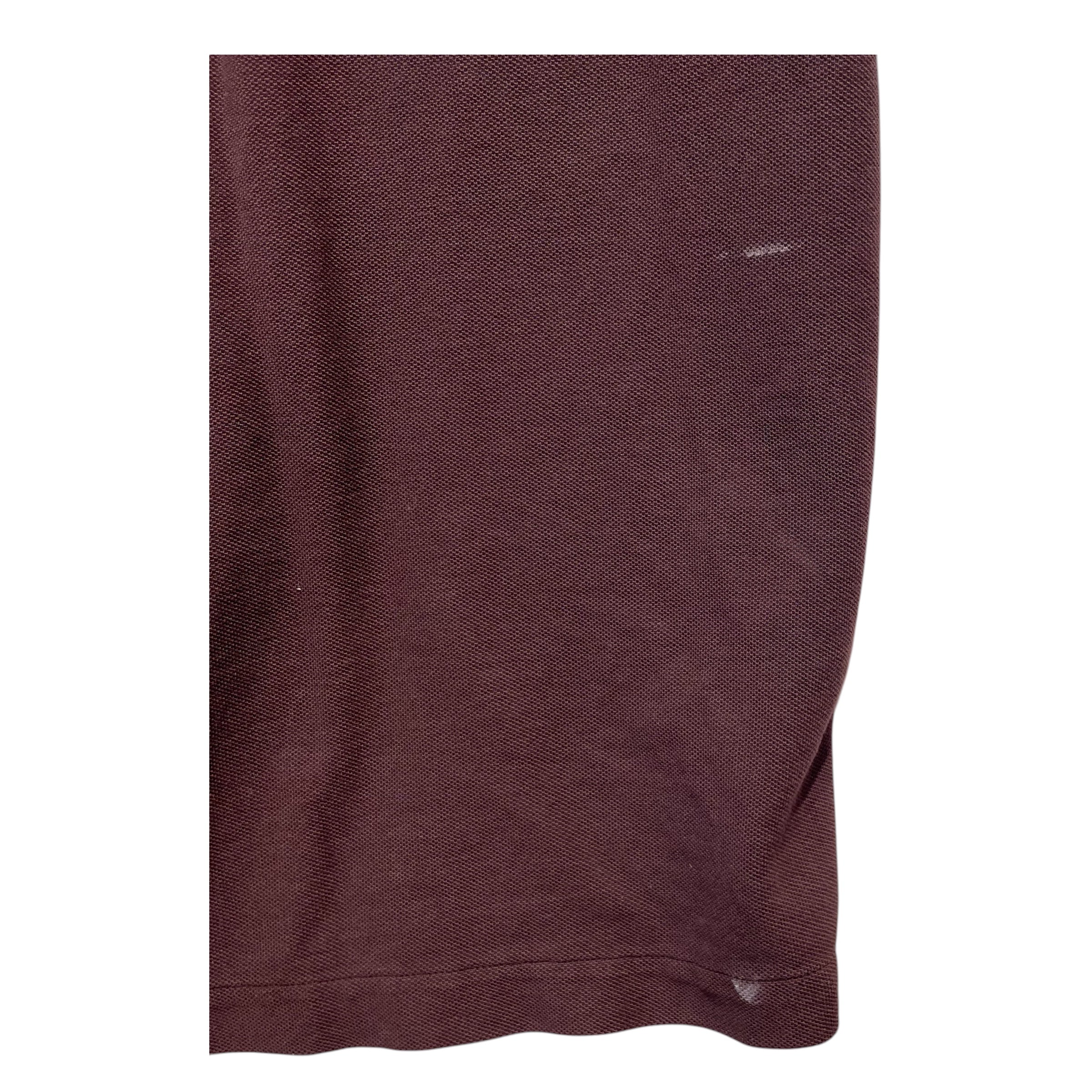 TOM FORD/Polo Shirt/56/Cotton/RED/Half Front Button view 3