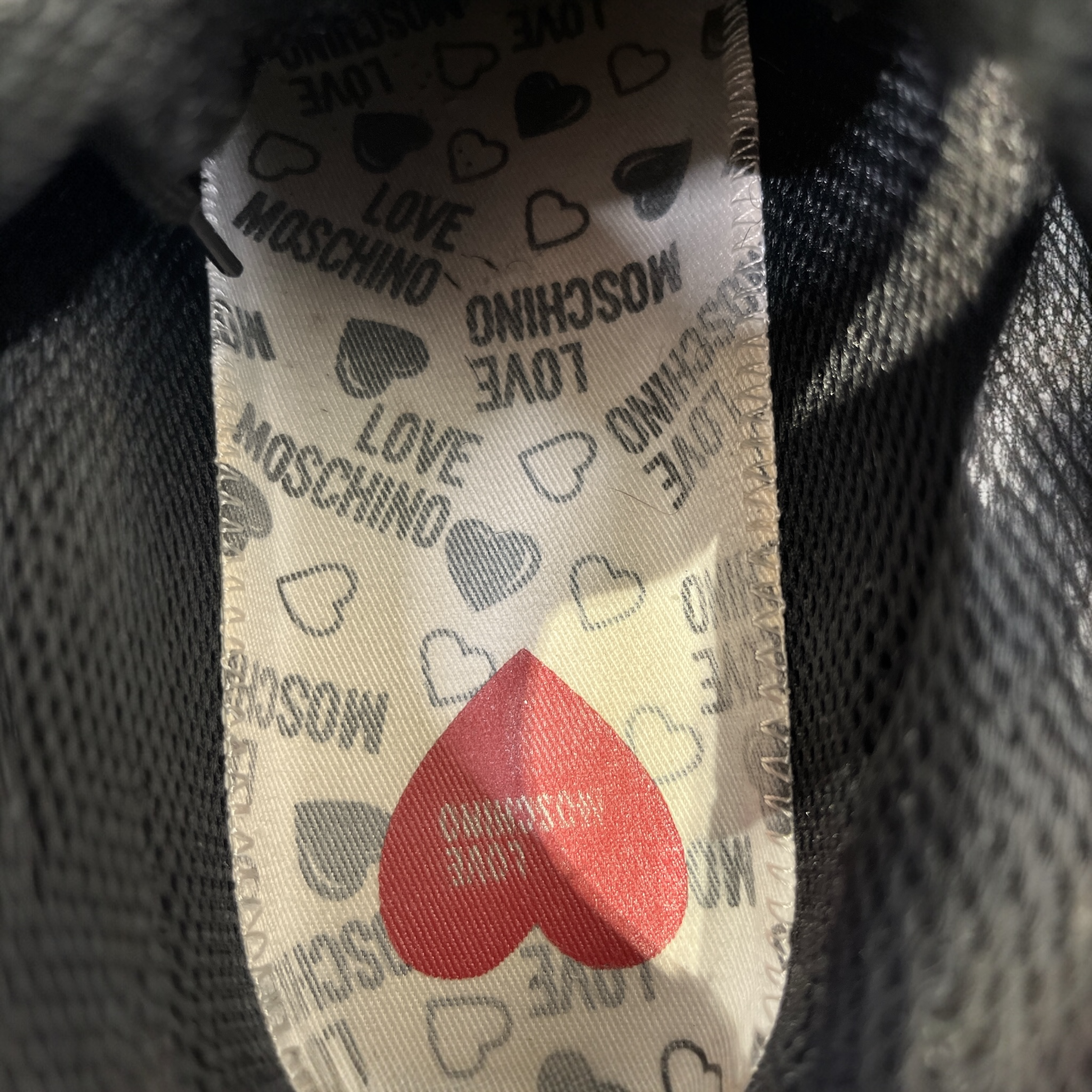 LOVE MOSCHINO/Low-Sneakers/US 8/BLK/ view 3