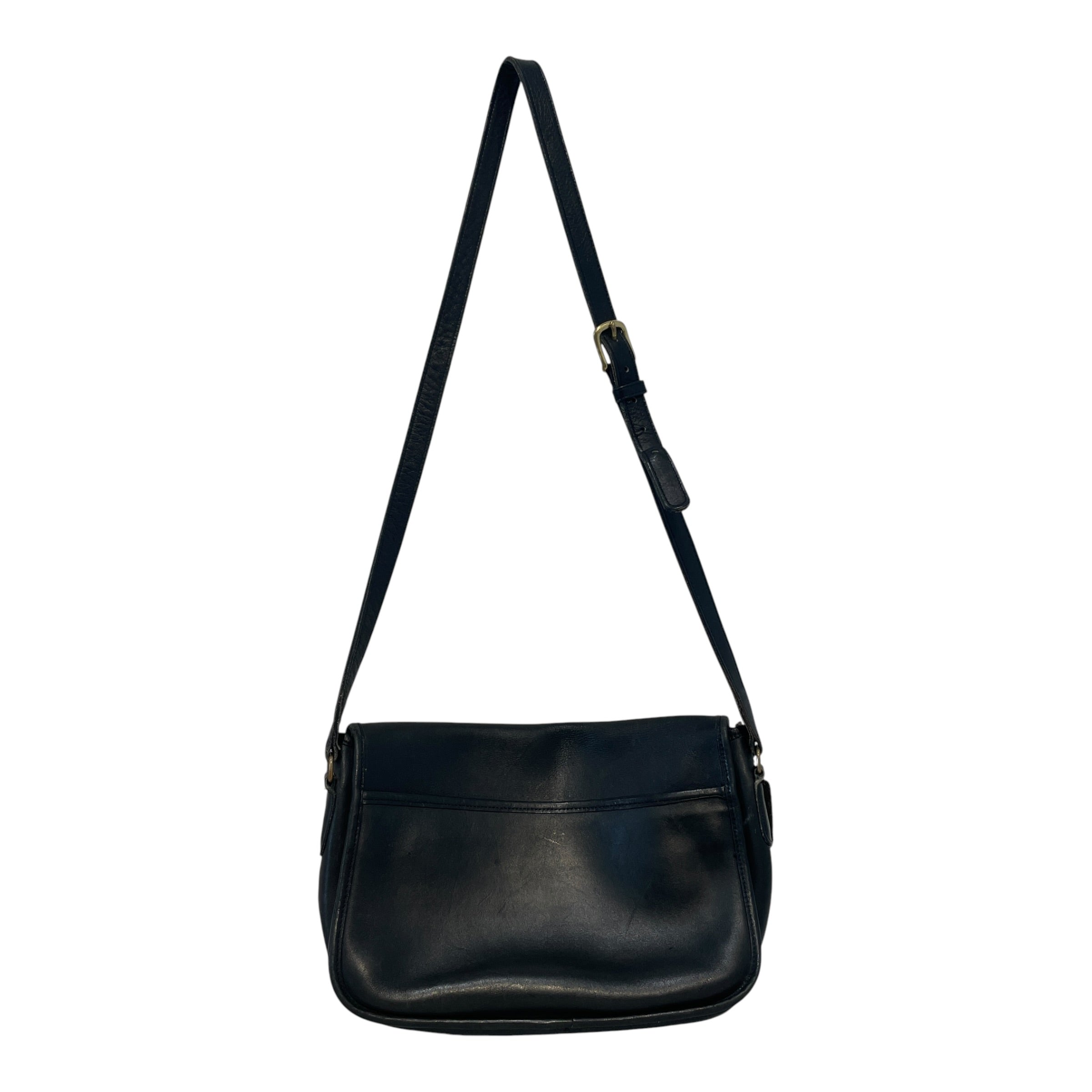 COACH/Cross Body Bag/Leather/BLK/Vintage City view 4