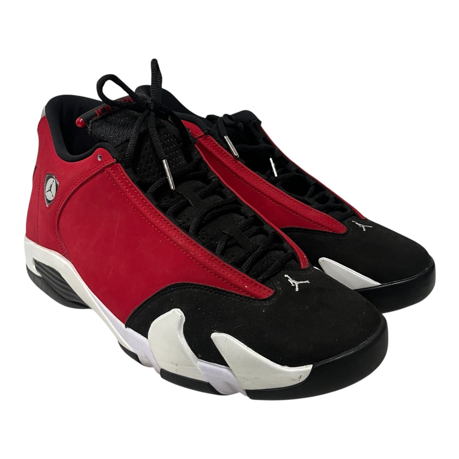 NIKE/Hi-Sneakers/US 12/Suede/RED/Air Jordan 4 Gym Red Toro view 1