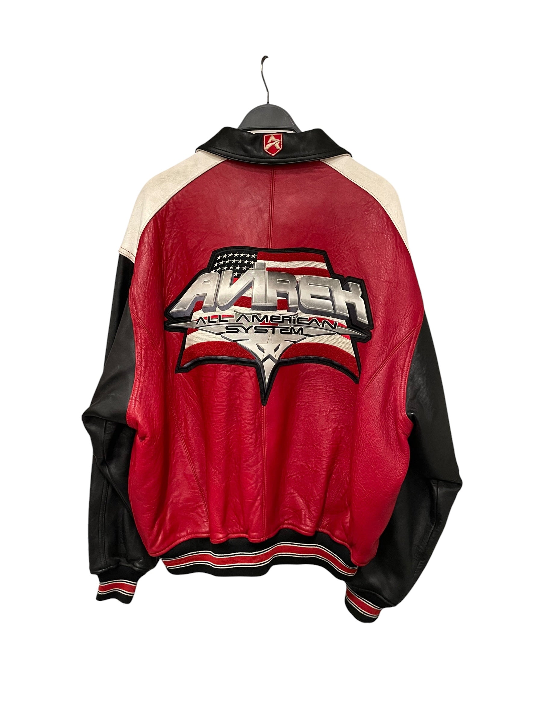 AVIREX/Leather Jkt/XXXL/Leather/RED/ALL AMERICAN SYSTEM view 2