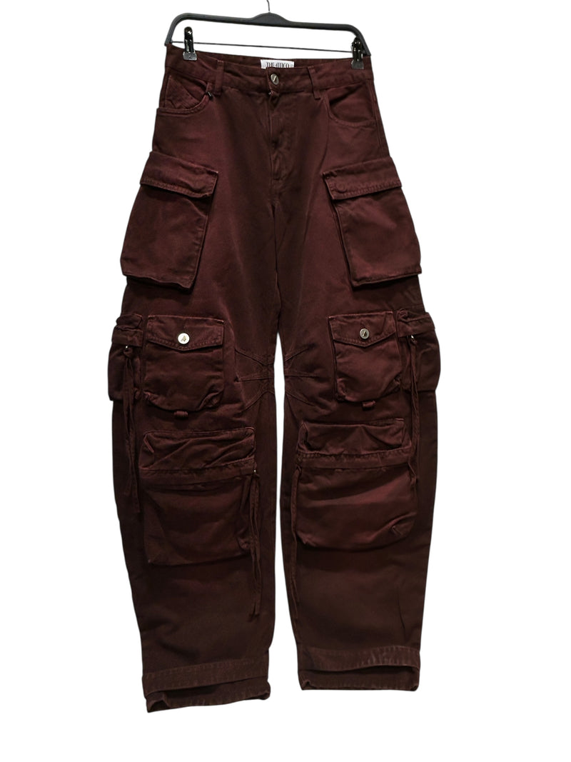 THE ATTICO/Wide Leg Pants/25/Cotton/BRD/multi cargo pocket