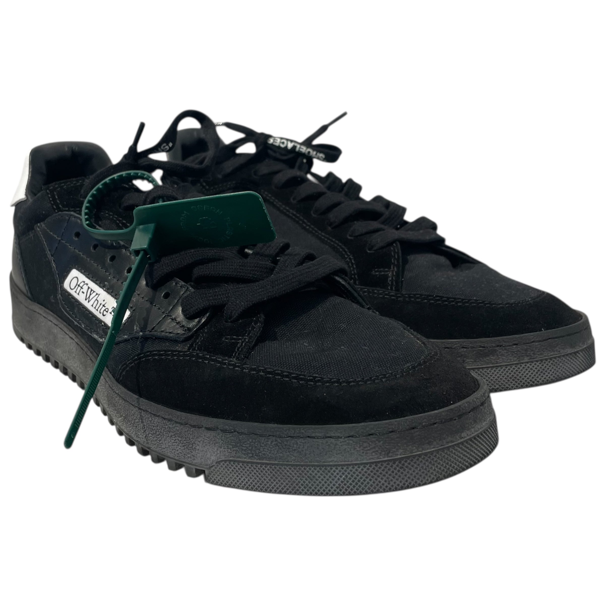 OFF-WHITE/Low-Sneakers/EU 43/Cotton/BLK/ view 1