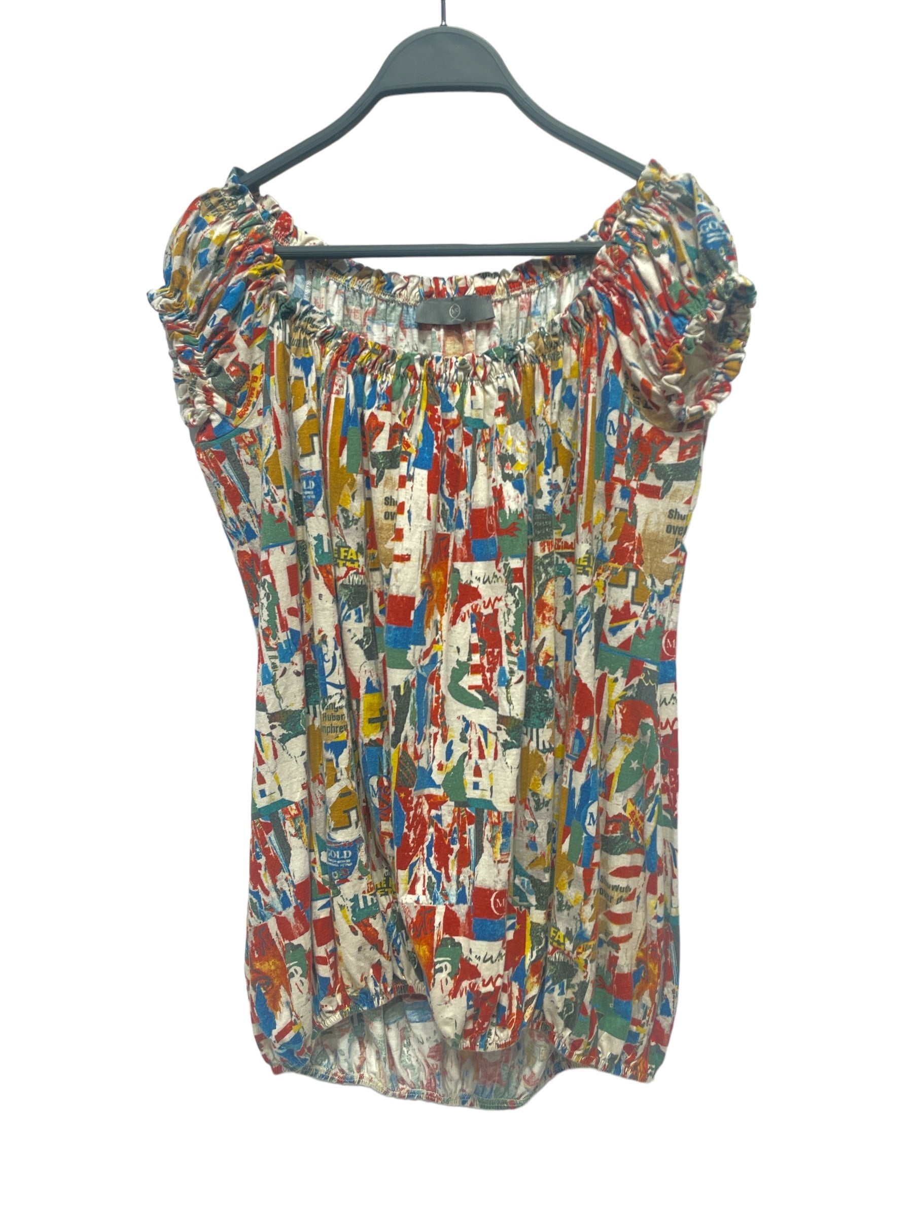 McQ/T-Shirt/S/All Over Print/Cotton/MLT/ view 1
