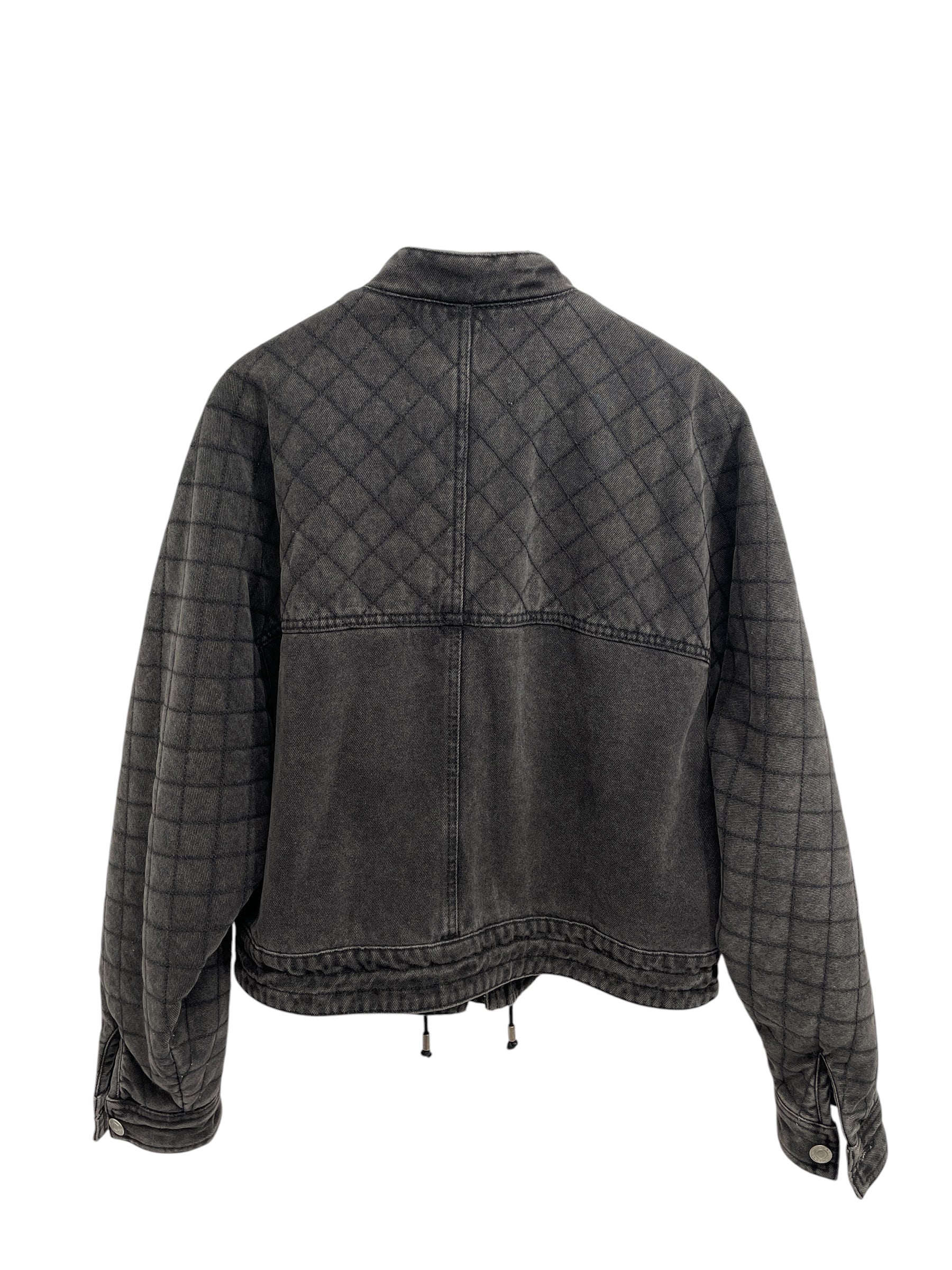 ISABEL MARANT/Denim Jkt/36/Cotton/GRY/quilted view 2