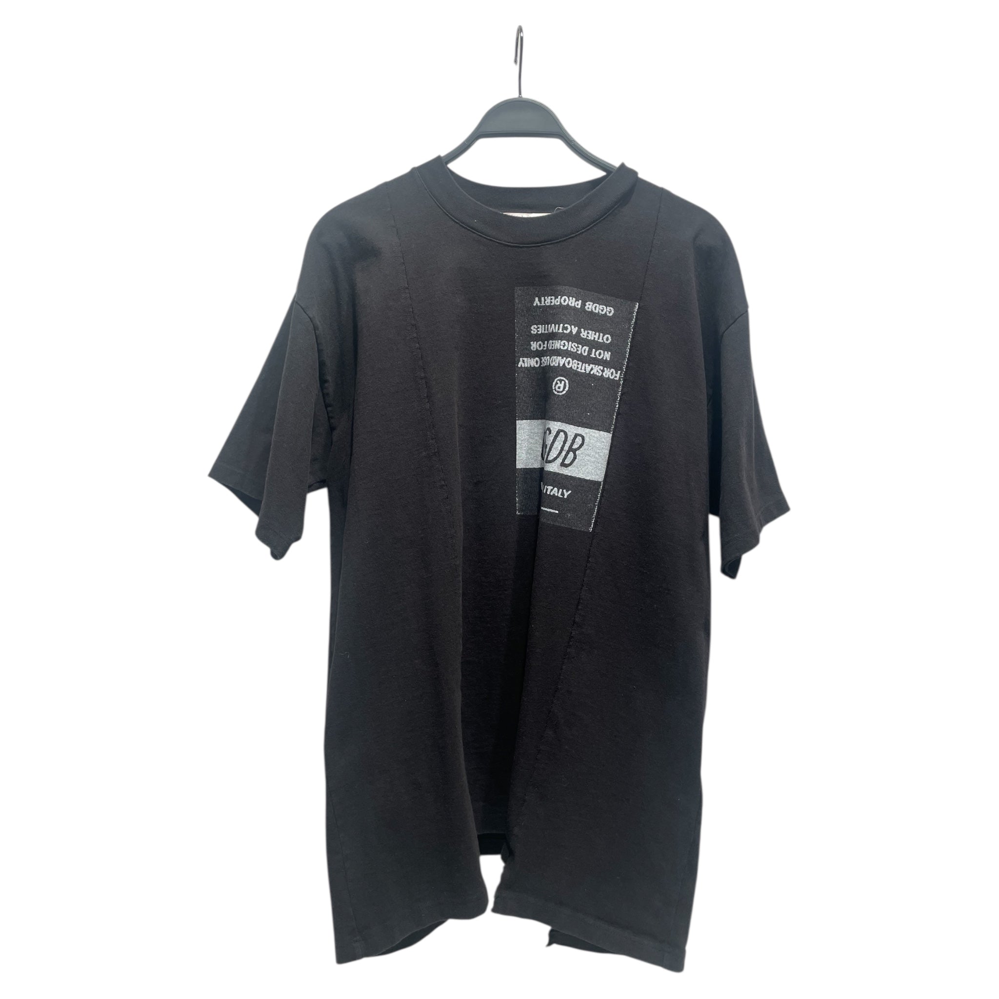 GOLDEN GOOSE/T-Shirt/L/Cotton/BLK/Split Tee view 1