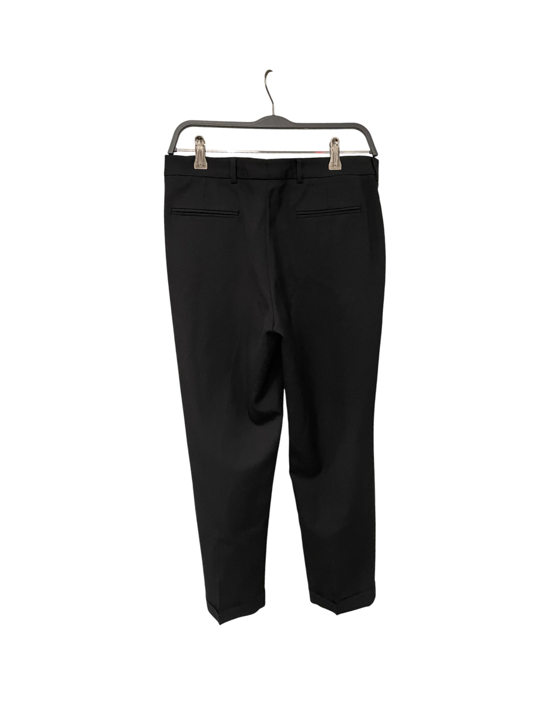 SAINT LAURENT/Straight Pants/38/Cotton/BLK/pw40 538387 view 2