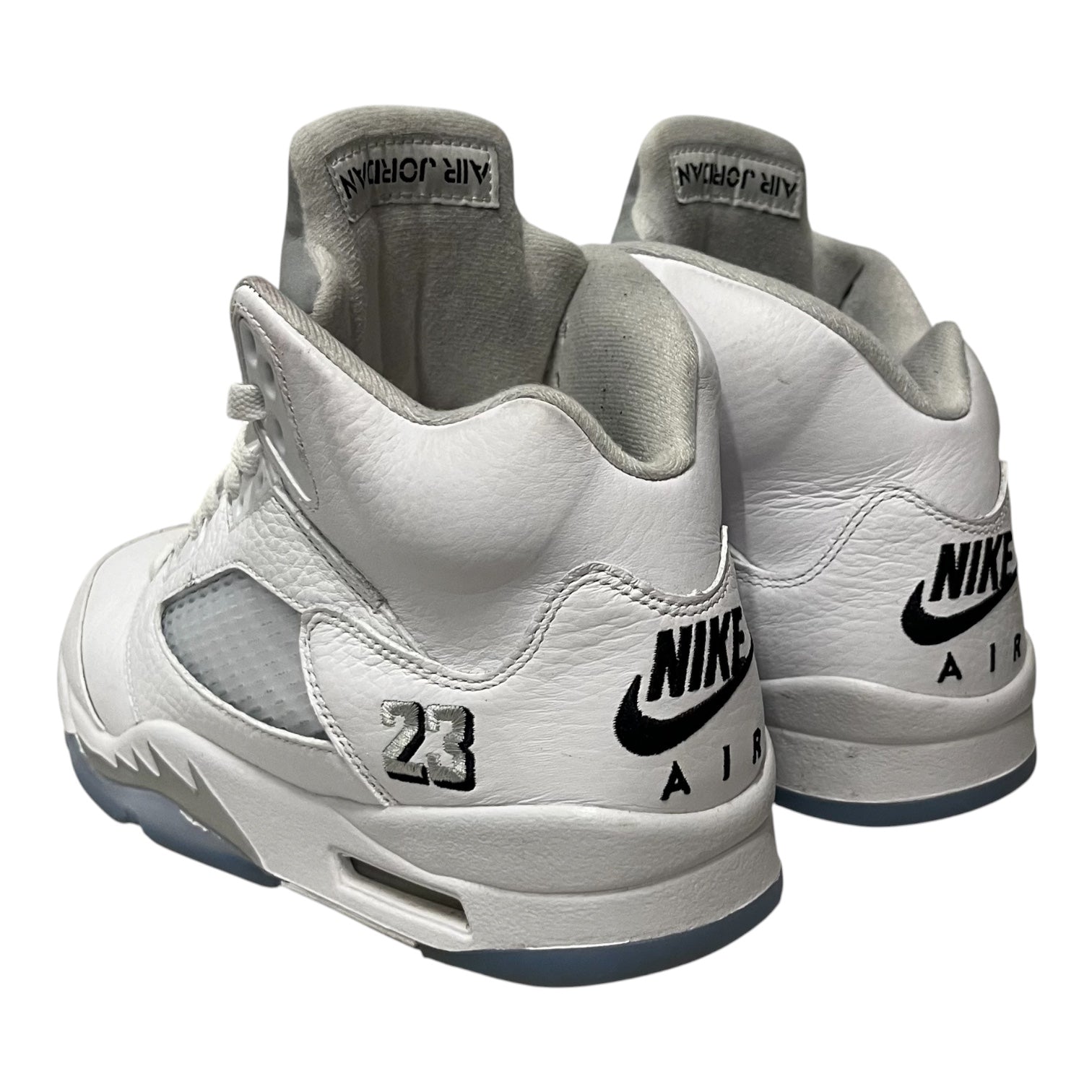 JORDAN BRAND/Hi-Sneakers/US 8/Suede/WHT/5 2026 white metallic view 2