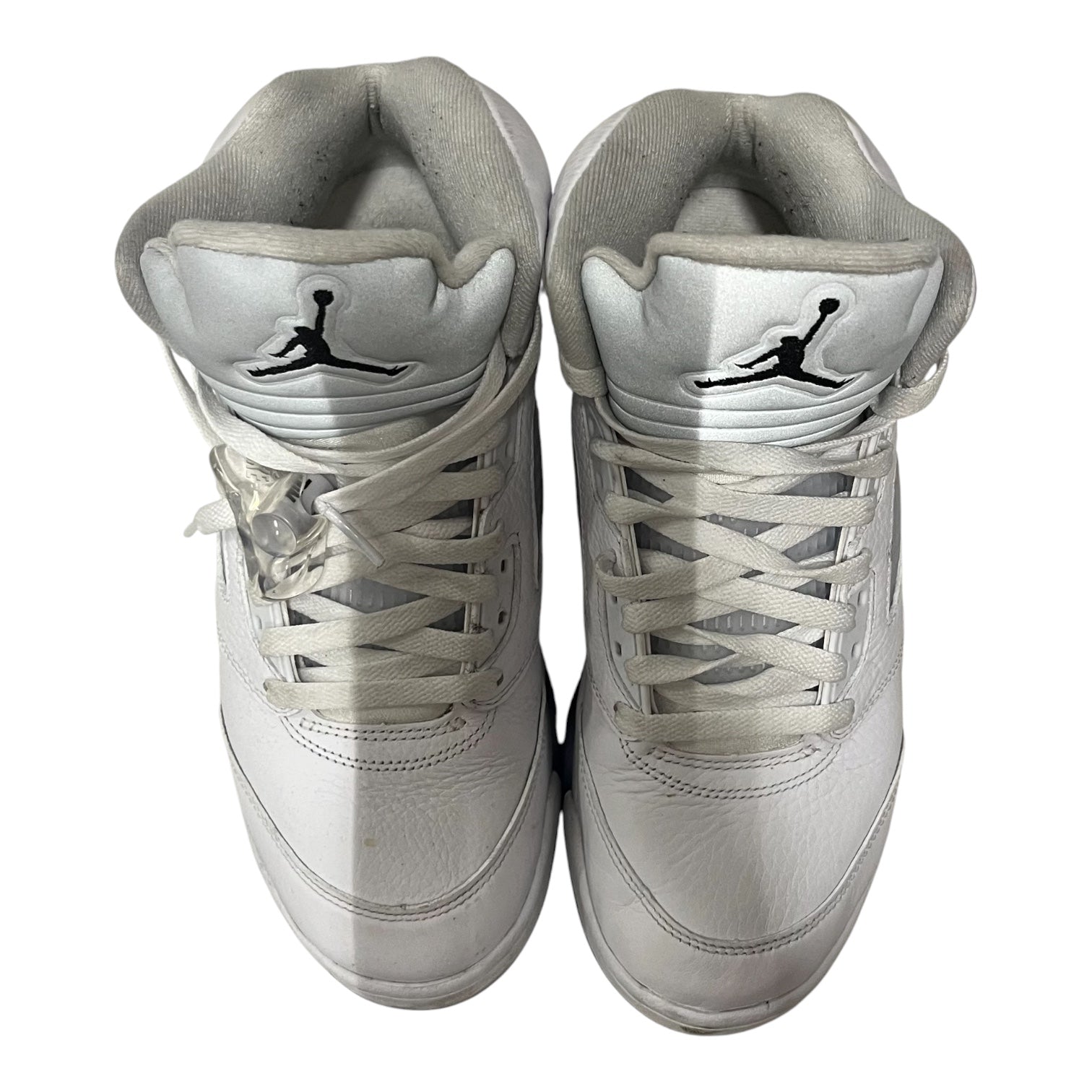 JORDAN BRAND/Hi-Sneakers/US 8/Suede/WHT/5 2026 white metallic view 3