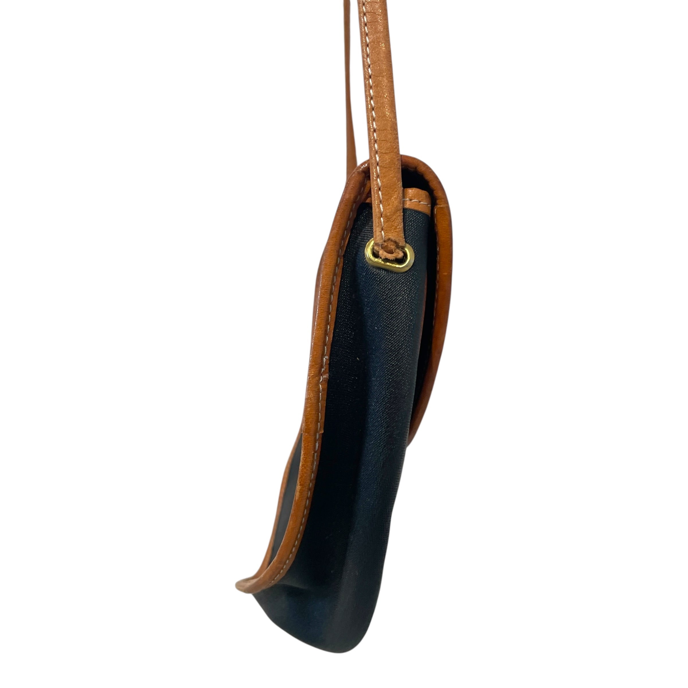 Christian Dior/Cross Body Bag/Monogram/Leather/BRW/Logo Cross Body Bag view 3