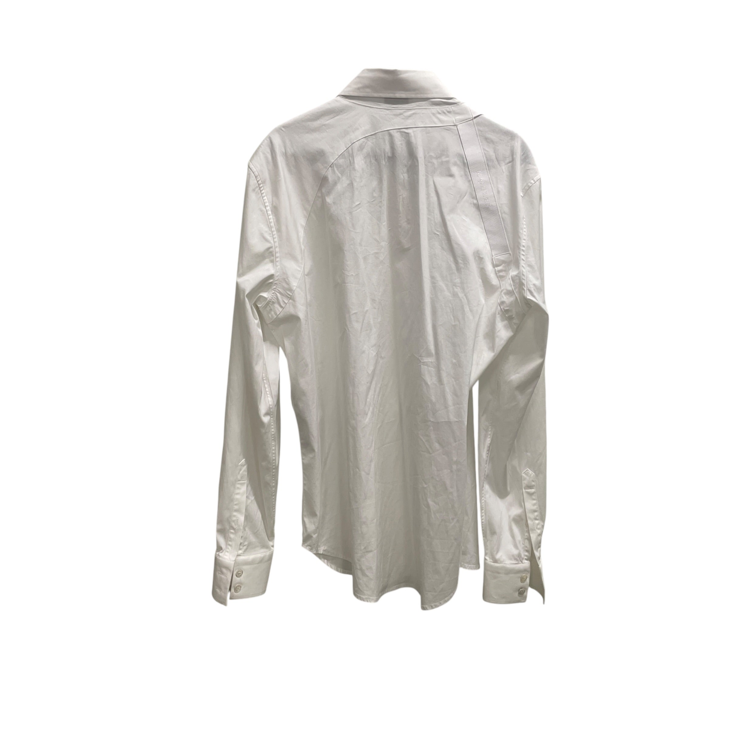 Alexander McQueen/3|4S Shirt/M/Cotton/WHT/RIGHT SHOULDER STRAP view 2