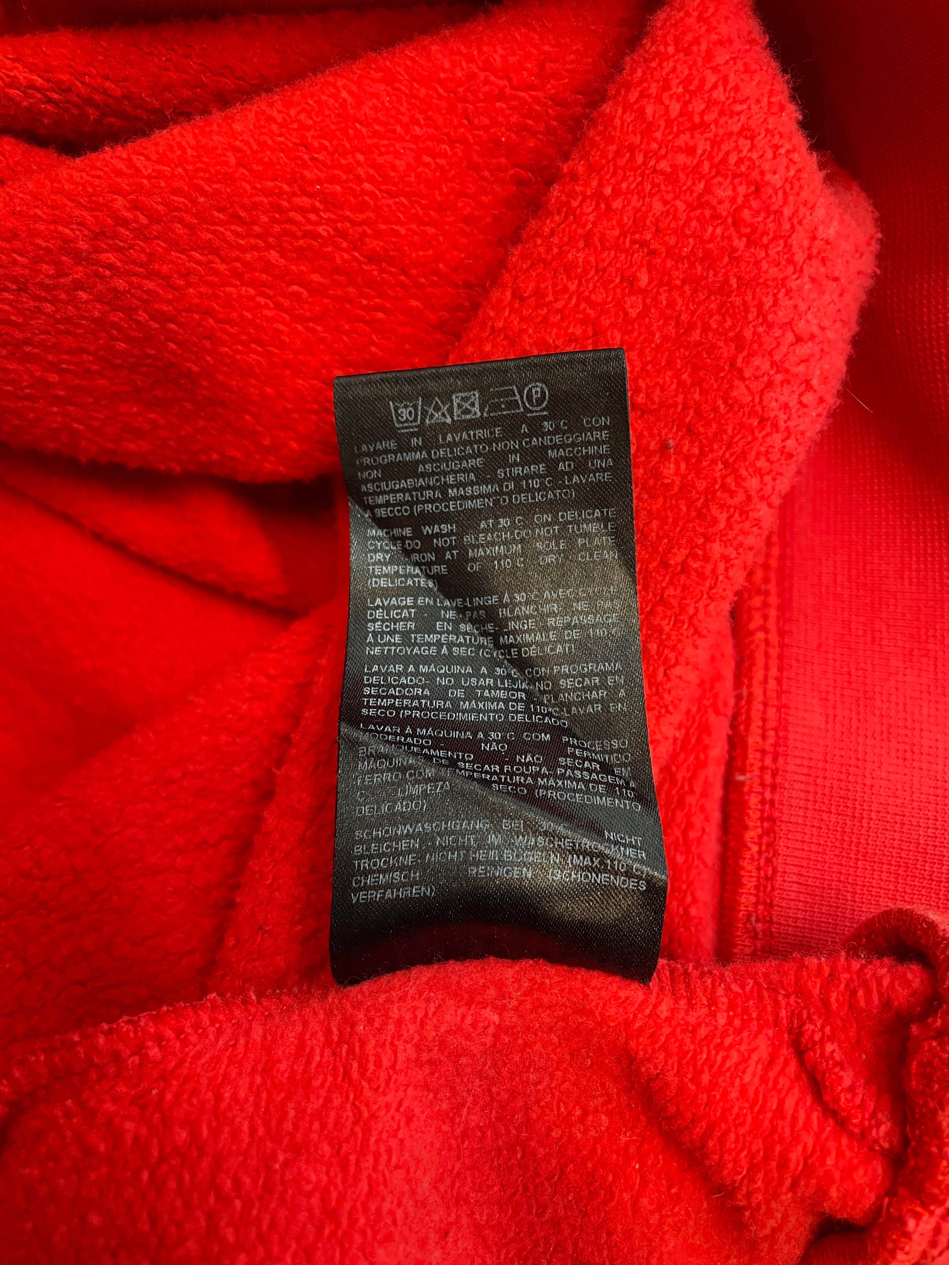 RAF SIMONS/Sweater/M/Graphic/Cotton/RED/WAVE view 5