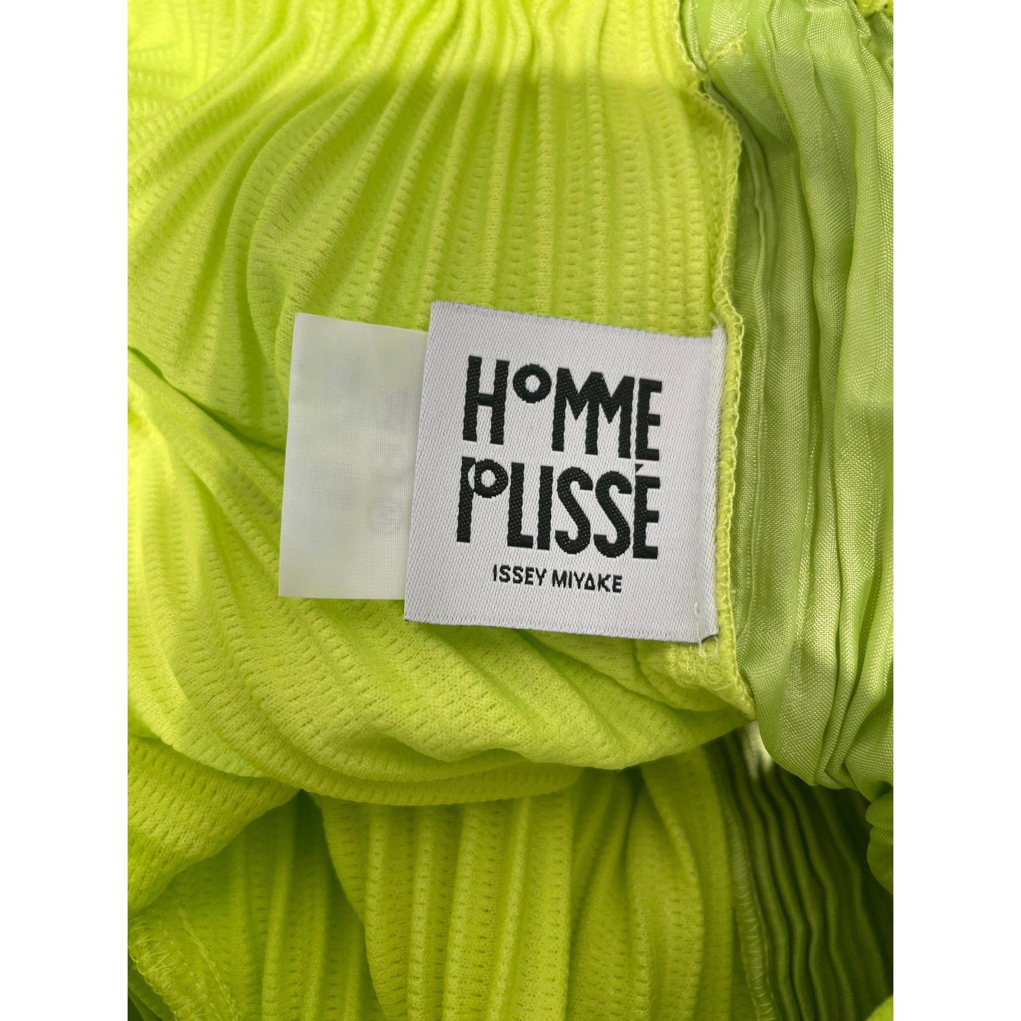 HOMME PLISSE ISSEY MIYAKE/Shorts/OS/Polyester/GRN/NO. HP96-JF143 view 3