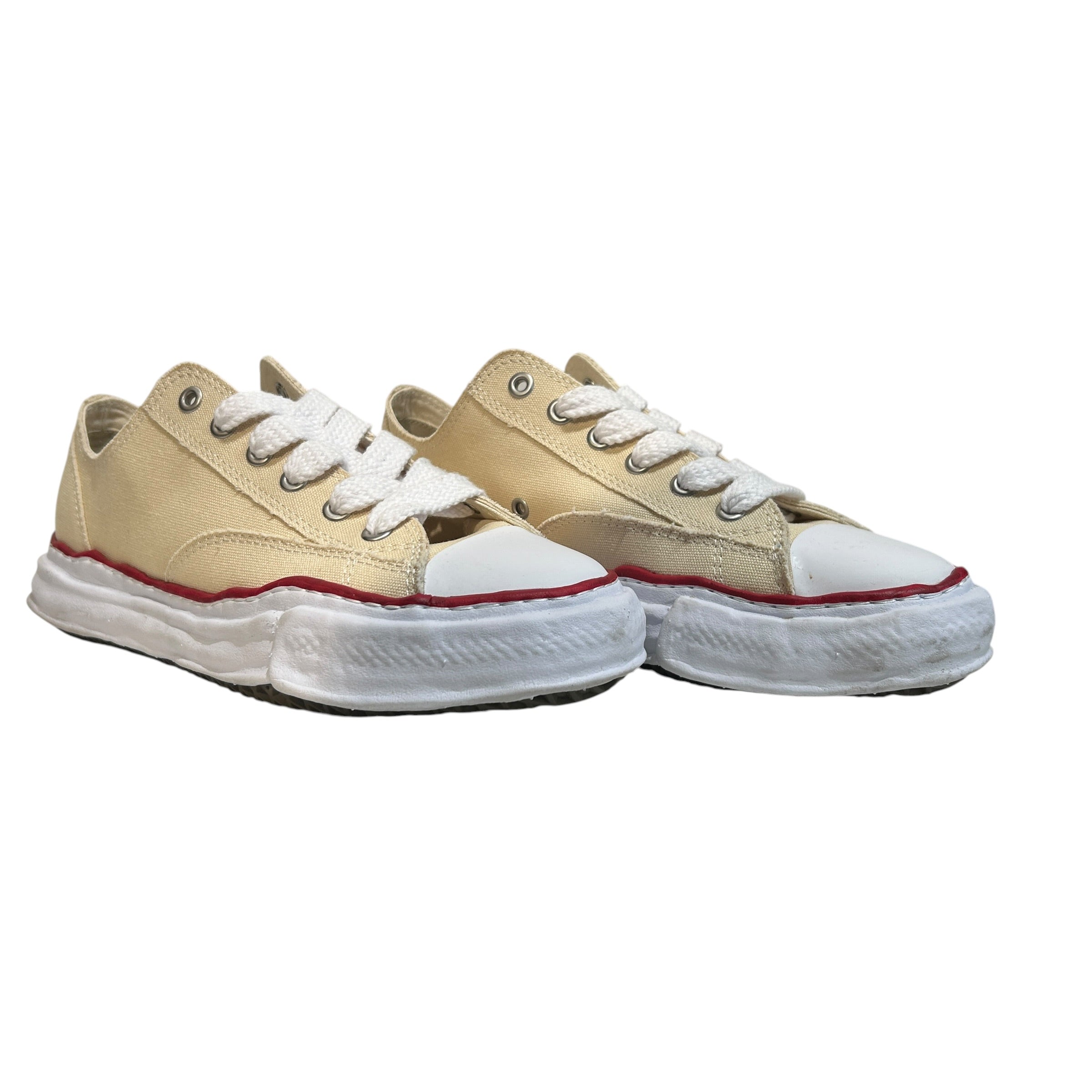 MIHARA YASUHIRO/Low-Sneakers/EU 45/Cotton/WHT/PETERSON view 1