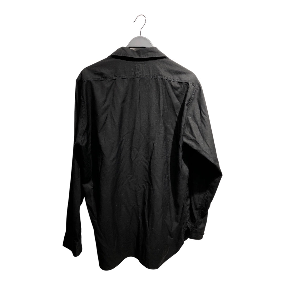 Needles/LS Shirt/L/Cotton/BLK/Purple butterfly view 2