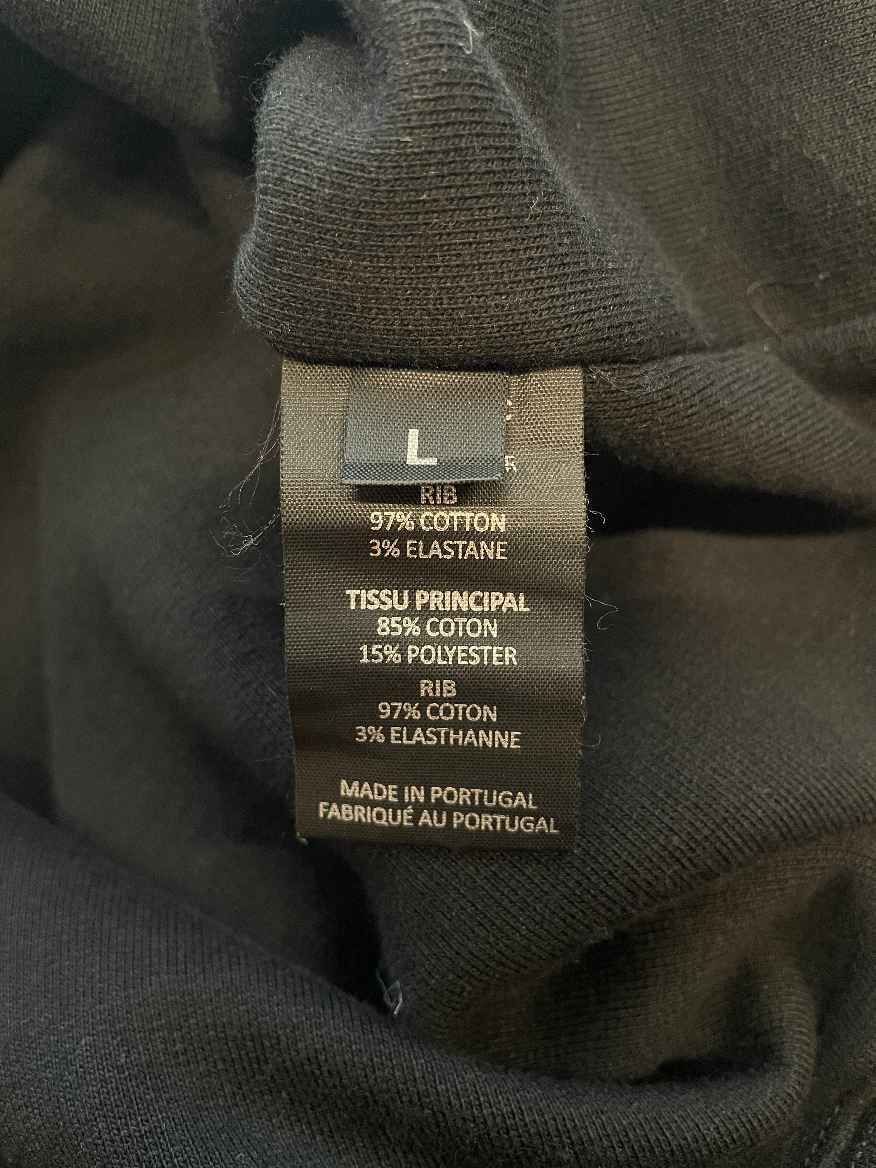 VETEMENTS/Hoodie/L/Cotton/BLK/INSIDE OUT/MAKE A DIFFERENCE view 4