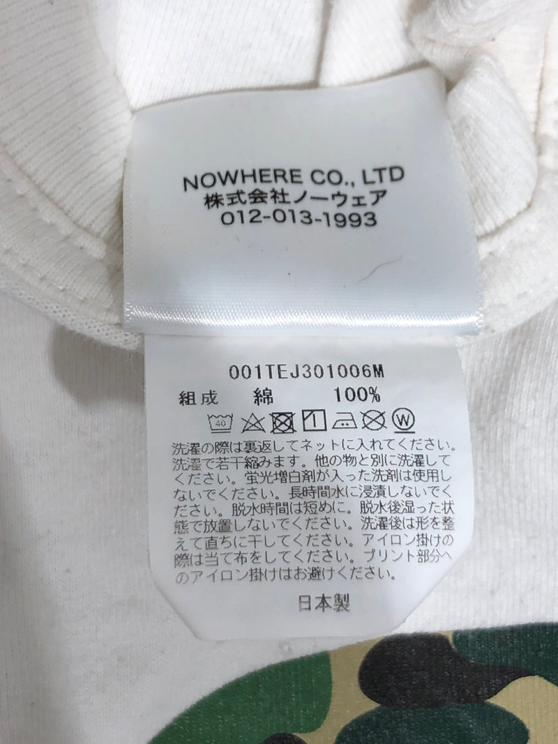 A BATHING APE/T-Shirt/XL/Cotton/WHT/Graphic/ – 2nd STREET USA