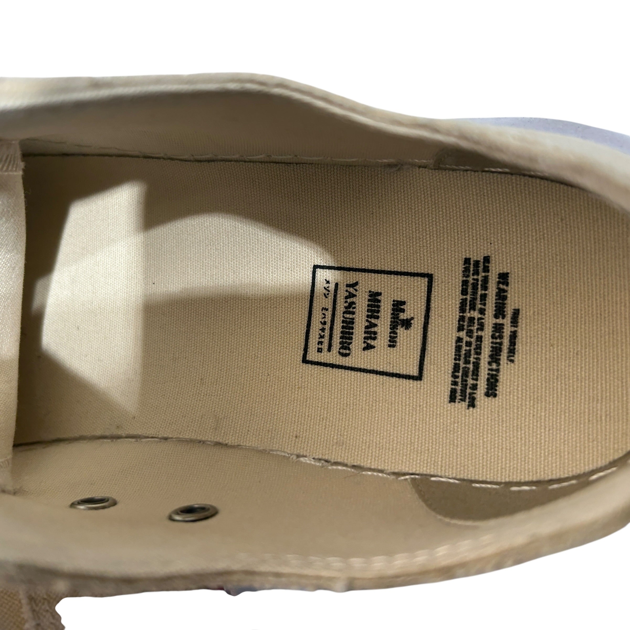 MIHARA YASUHIRO/Low-Sneakers/EU 45/Cotton/WHT/PETERSON view 3