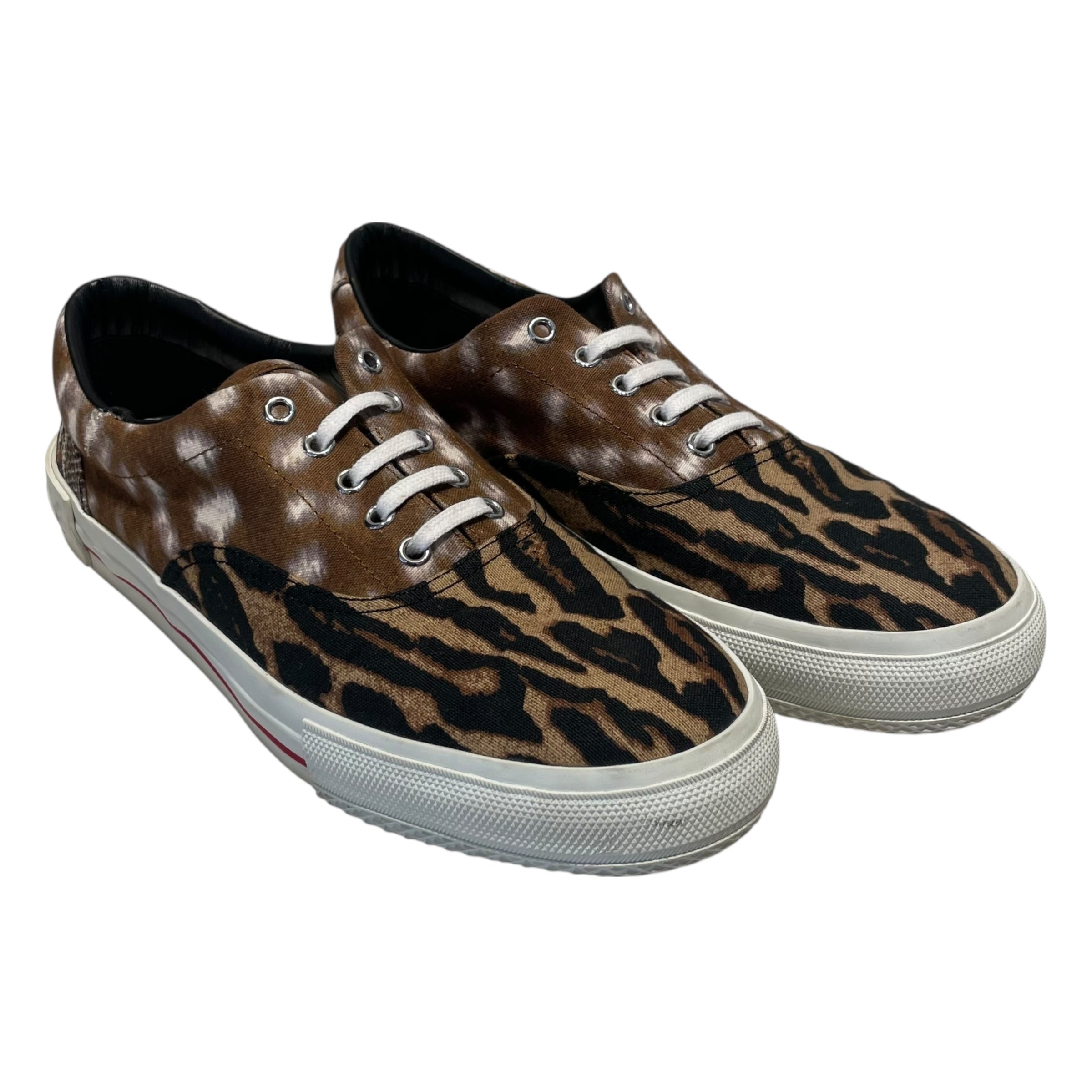 BURBERRY LONDON/Low-Sneakers/US 10/Animal Pattern/Cotton/MLT/LEO BAMBI view 1