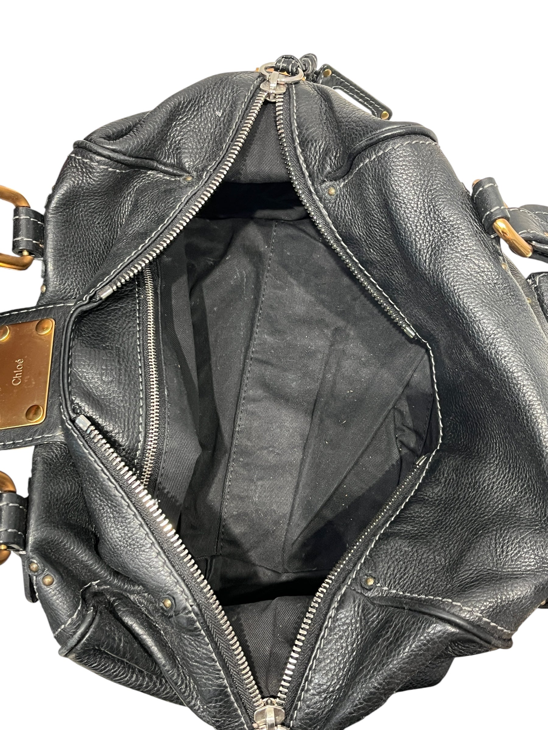 Chloe/Hand Bag/Leather/BLK/PADDINGTON BAG view 6