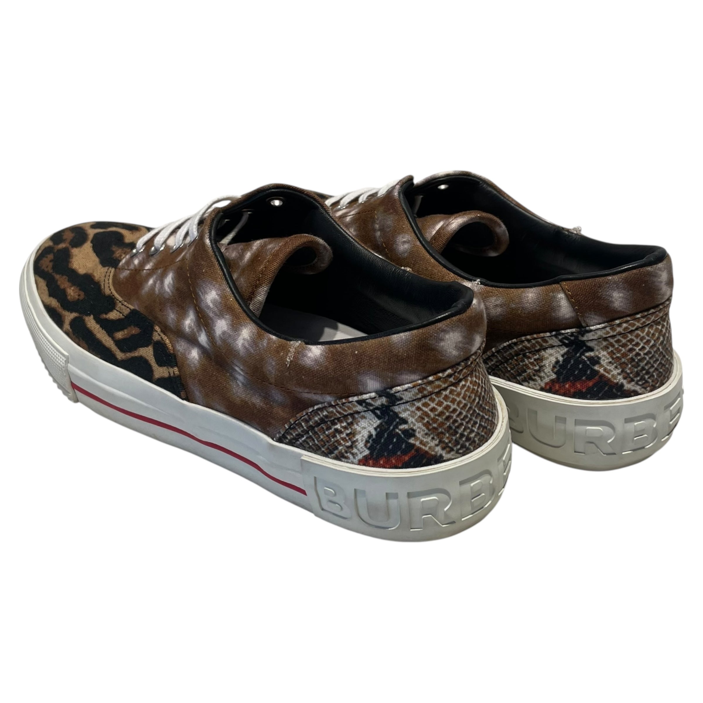 BURBERRY LONDON/Low-Sneakers/US 10/Animal Pattern/Cotton/MLT/LEO BAMBI view 2